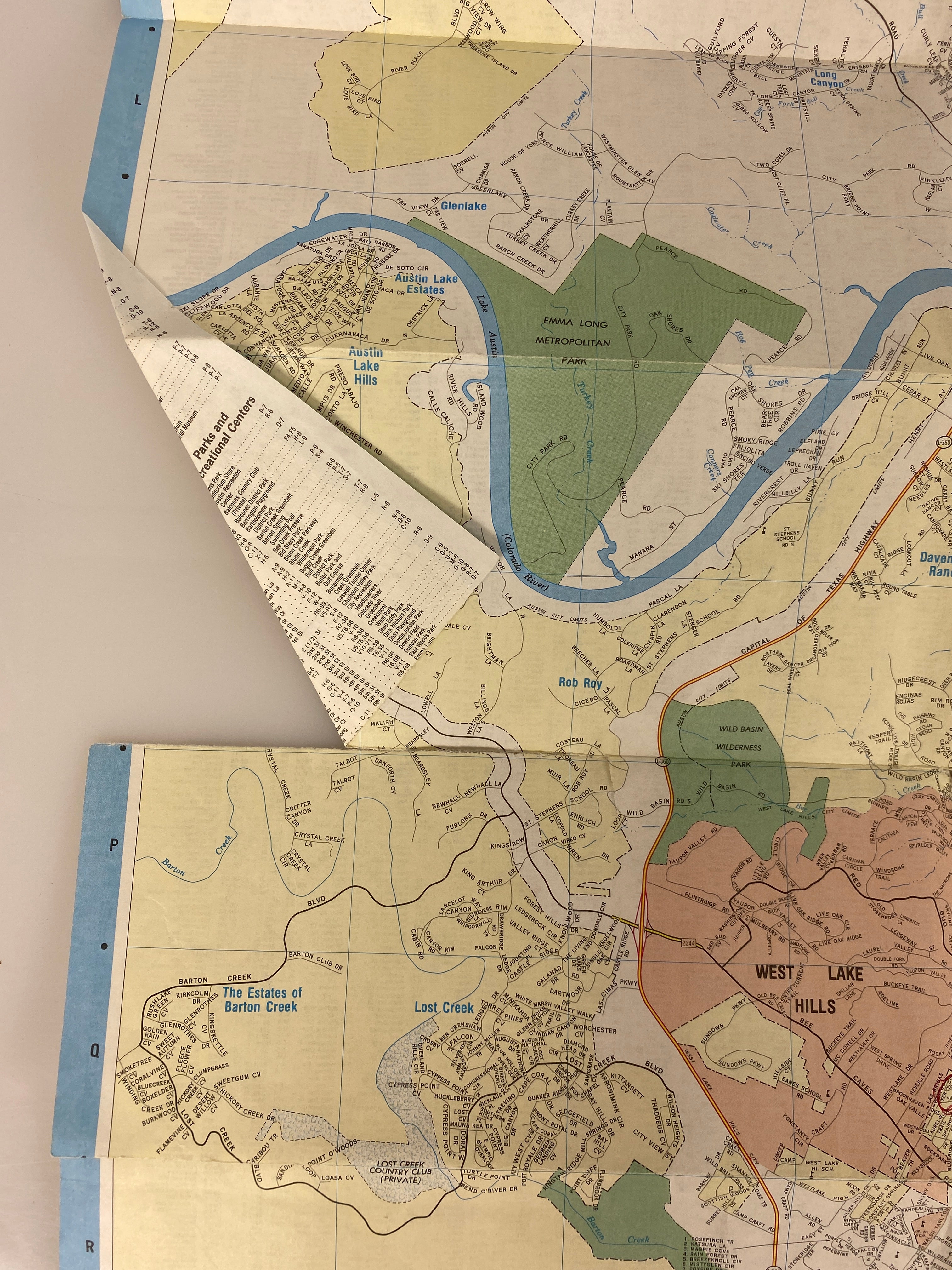 Lot of 4 Texas Maps incl Austin and Houston City Maps