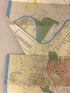 Lot of 4 Texas Maps incl Austin and Houston City Maps