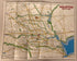 Lot of 4 Texas Maps incl Austin and Houston City Maps