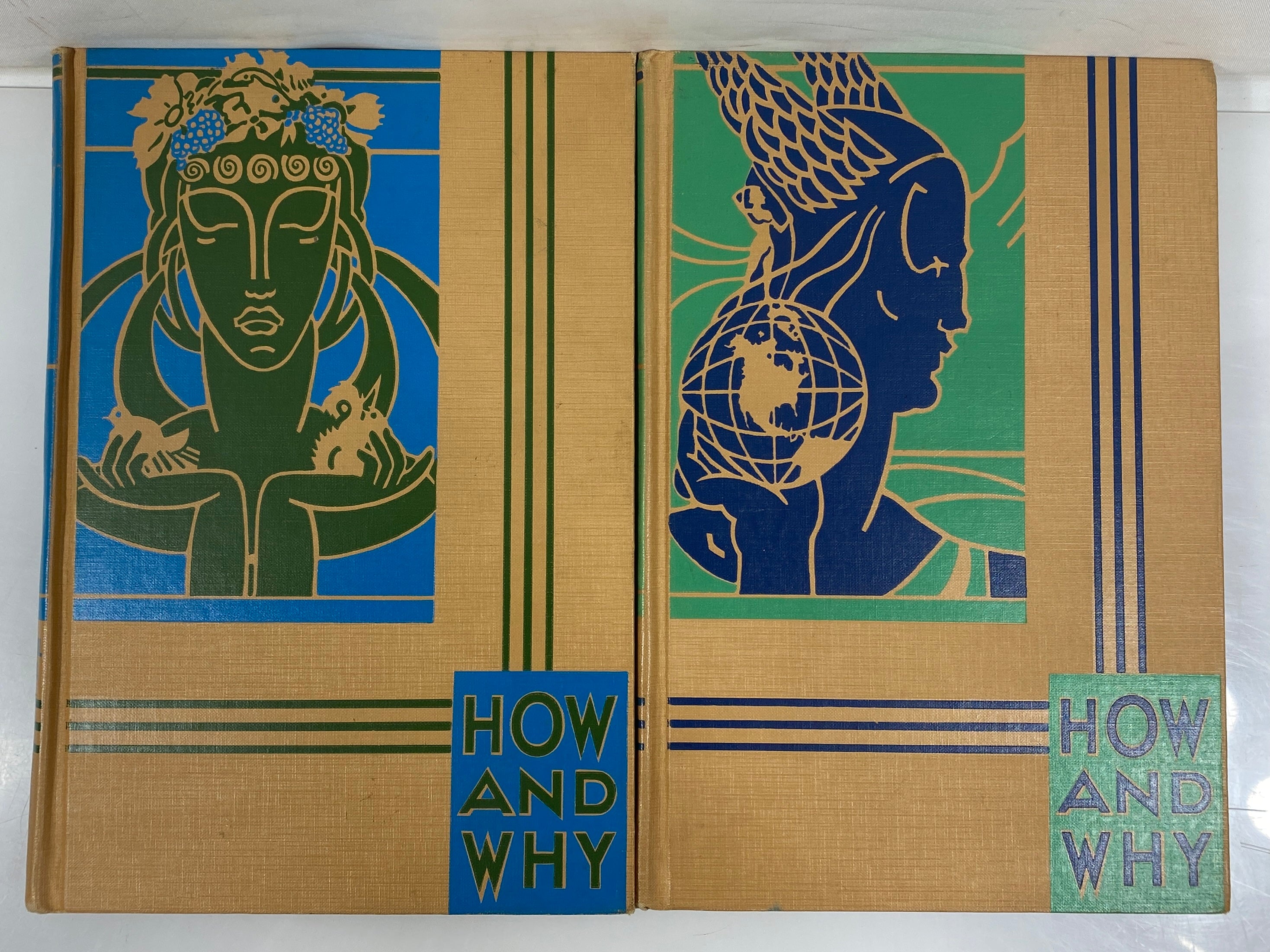 Lot of 4 The How and Why Library 1950 HC