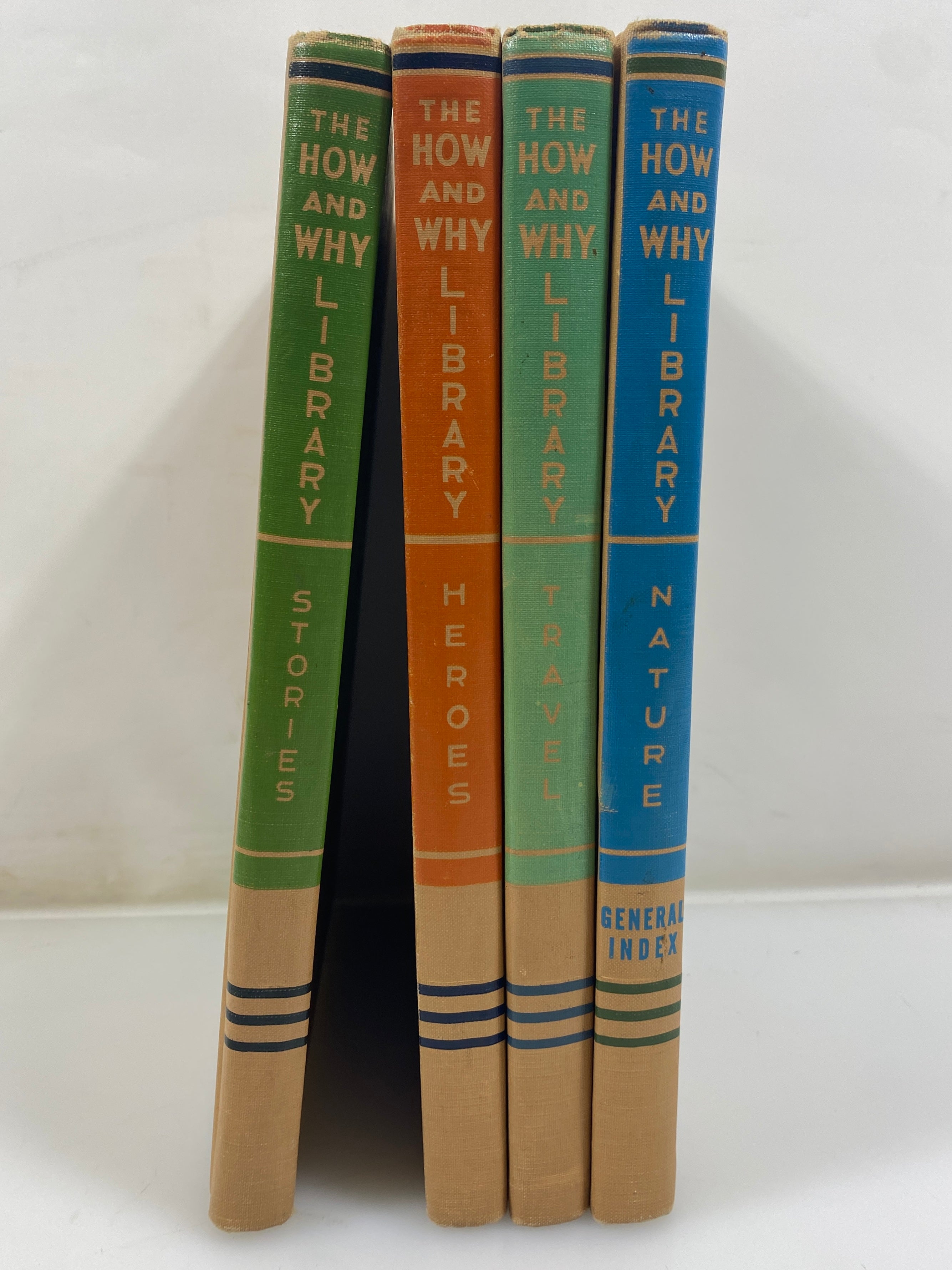 Lot of 4 The How and Why Library 1950 HC