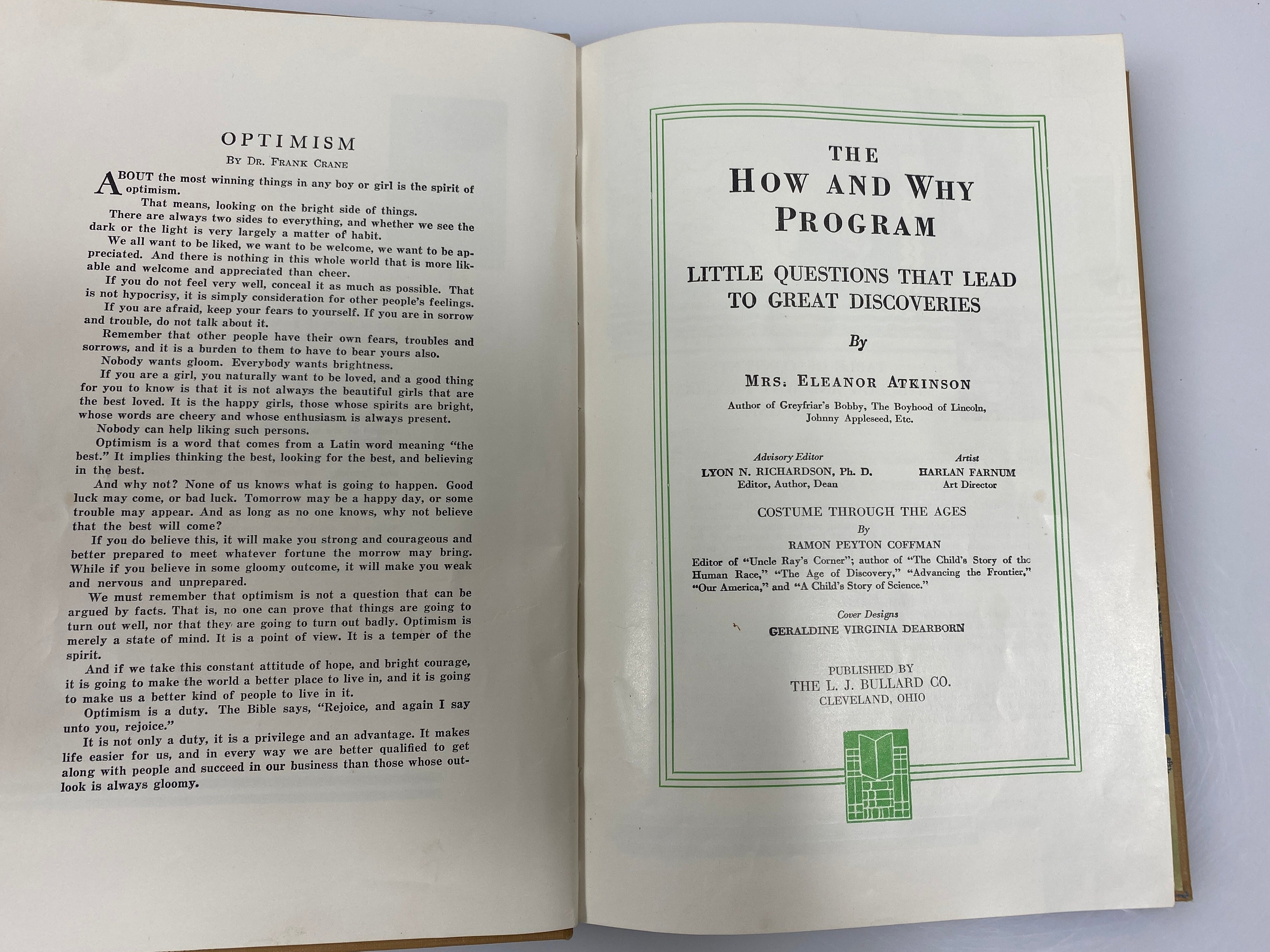 Lot of 4 The How and Why Library 1950 HC
