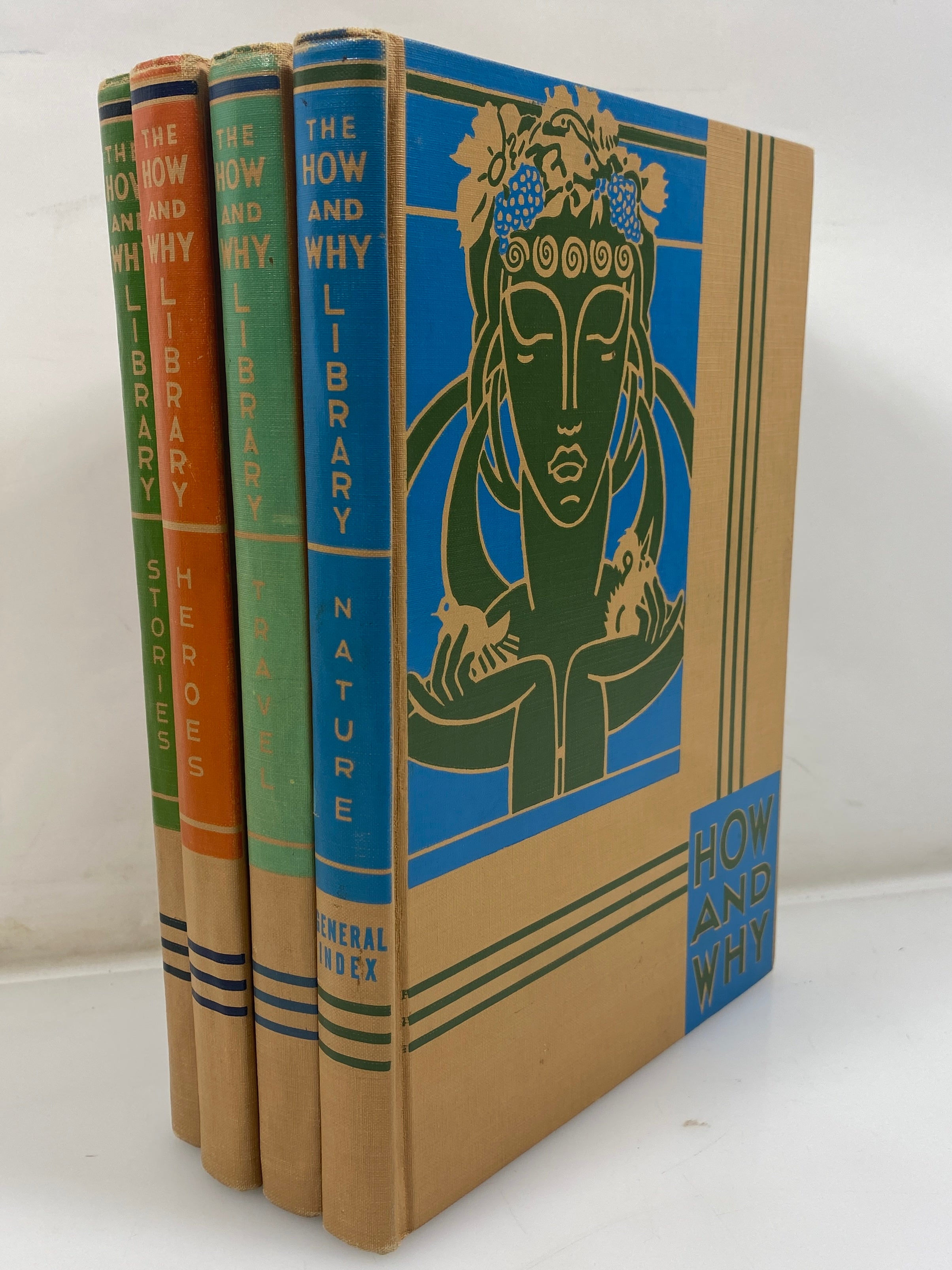 Lot of 4 The How and Why Library 1950 HC