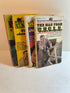 Lot of 4 The Man from U.N.C.L.E. Novels 1965-1967 SC