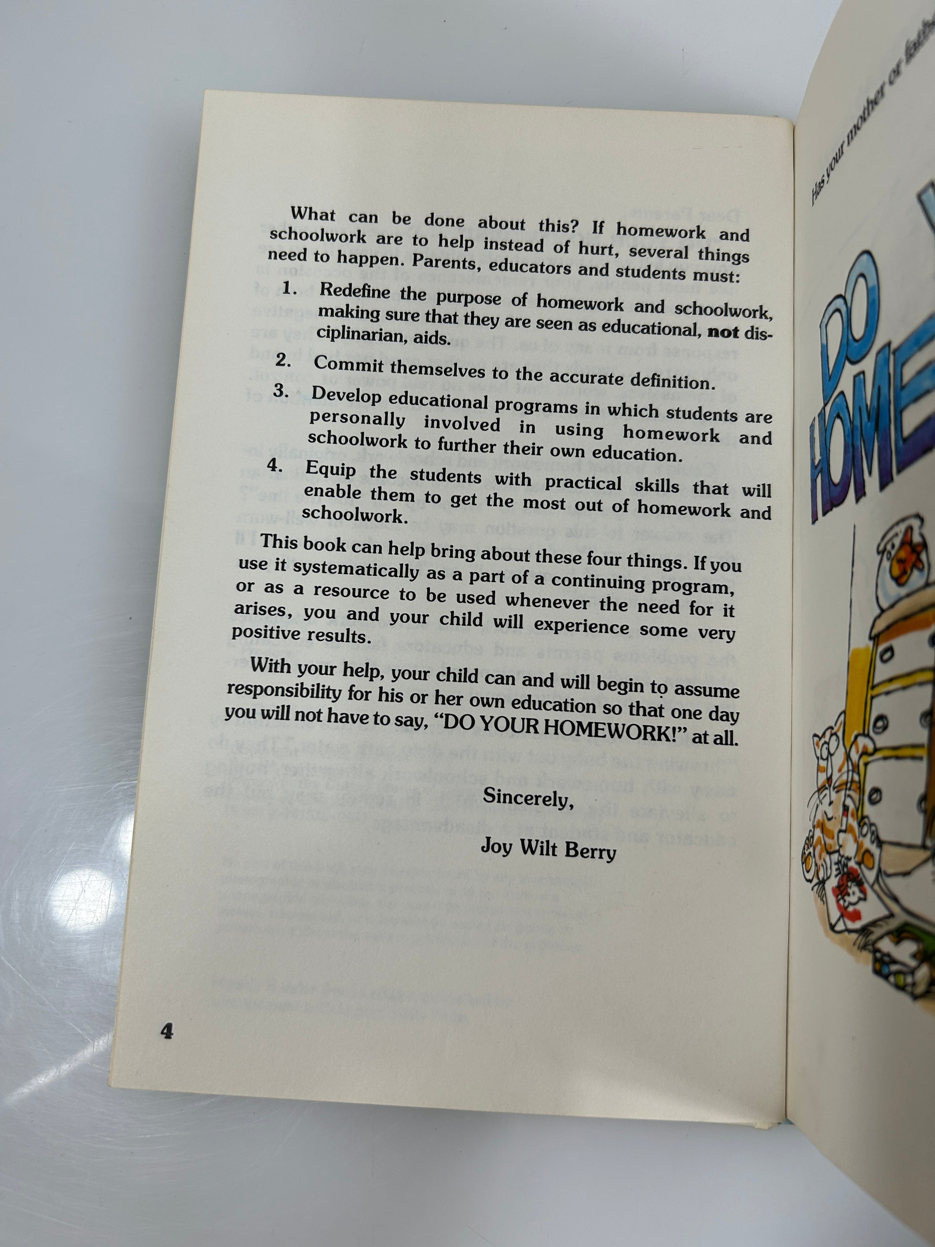Lot of 4 The Survival Series for Kids What to Do When by Joy Wilt Berry 1982 HC