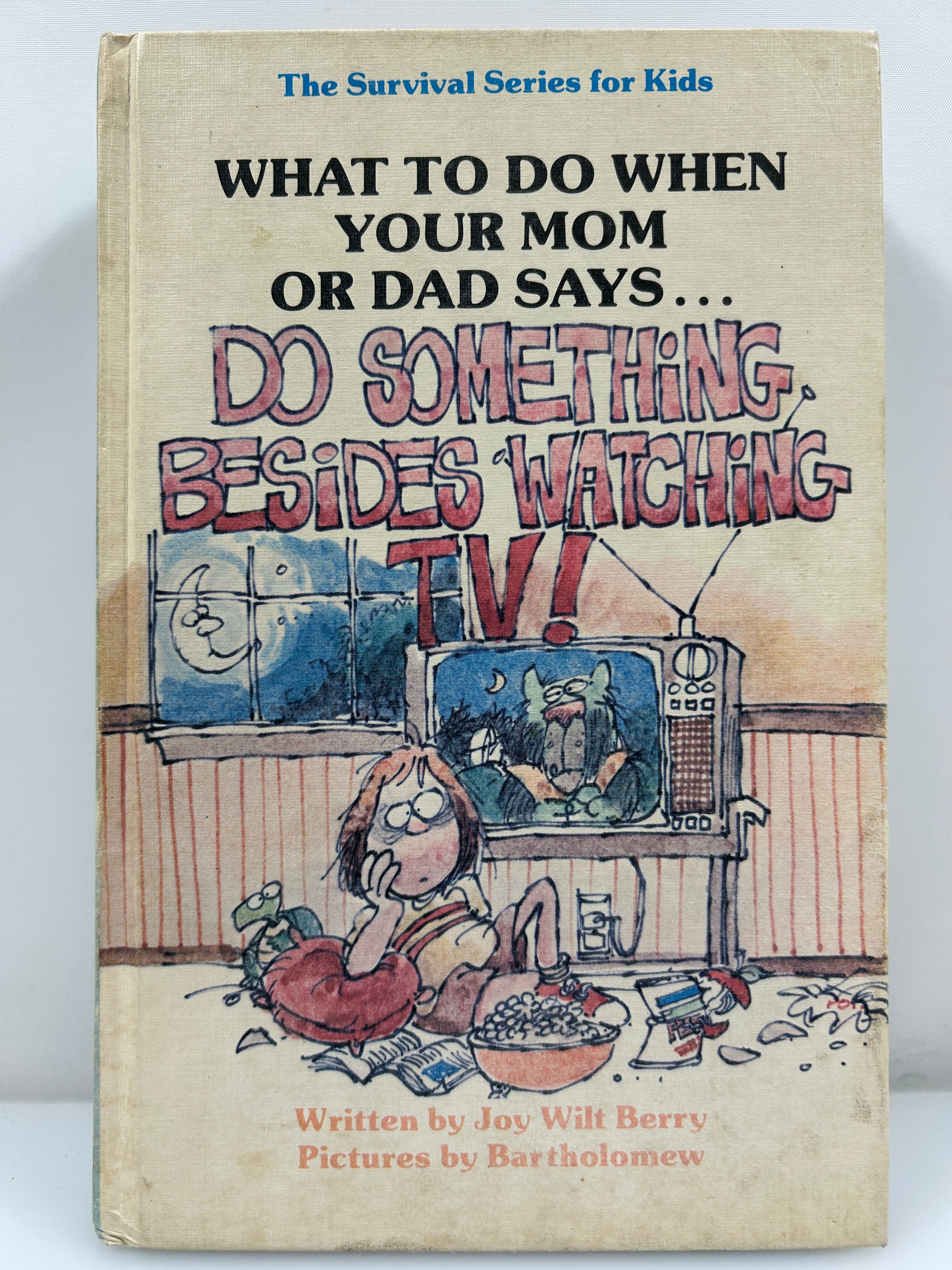 Lot of 4 The Survival Series for Kids What to Do When by Joy Wilt Berry 1982 HC