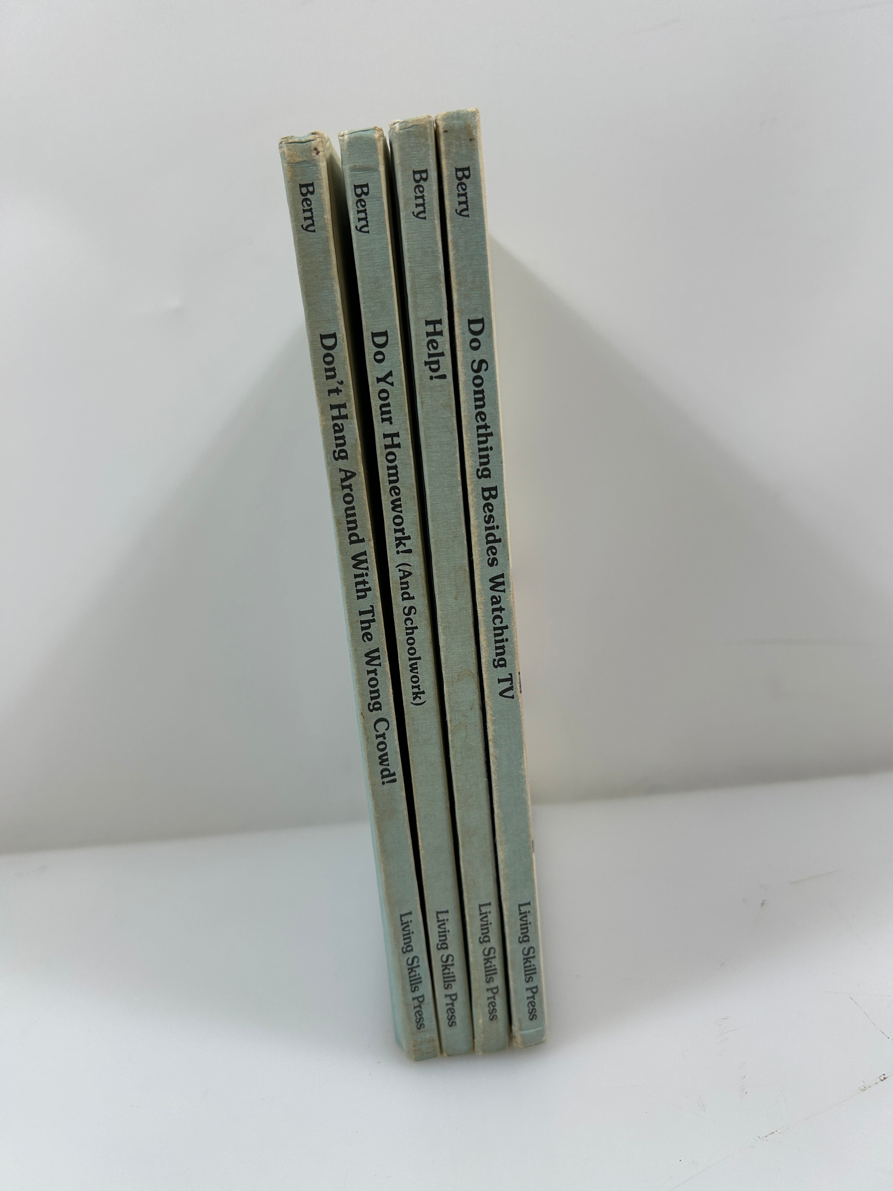 Lot of 4 The Survival Series for Kids What to Do When by Joy Wilt Berry 1982 HC