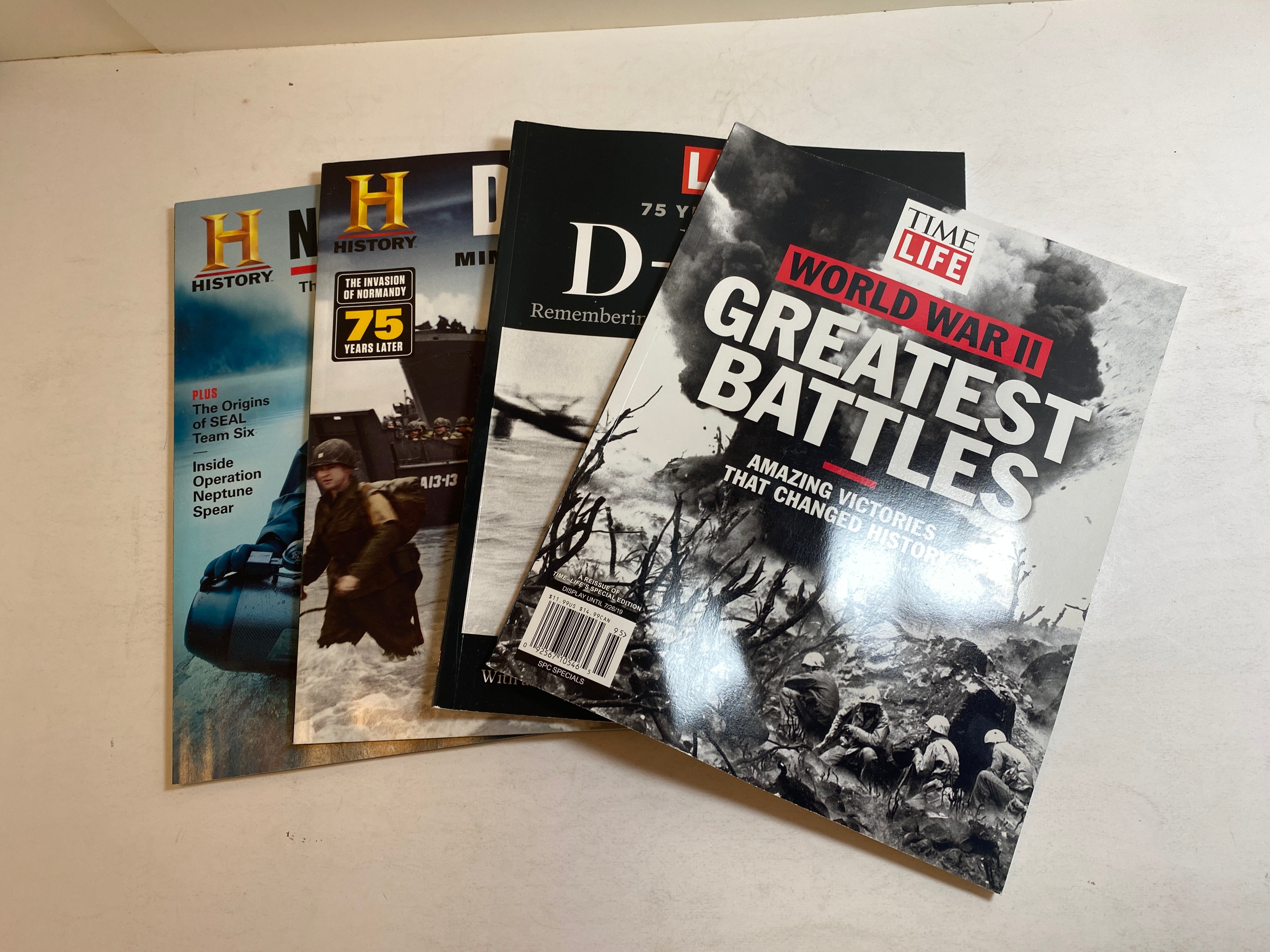 Lot of 4 Time Life Special Edition Magazines World War II 2019