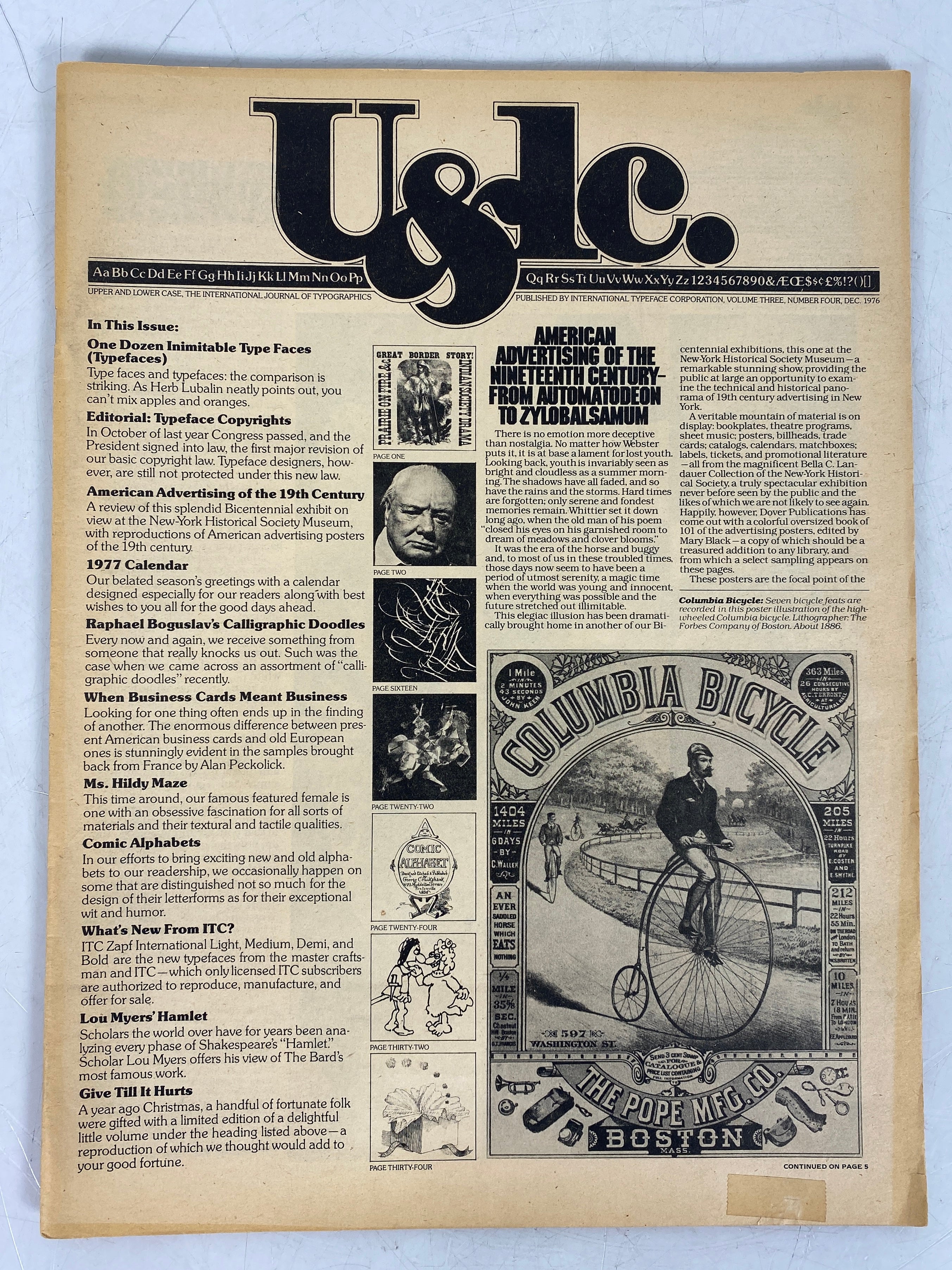 Lot of 4 Upper and Lower Case Magazine (1976) Complete