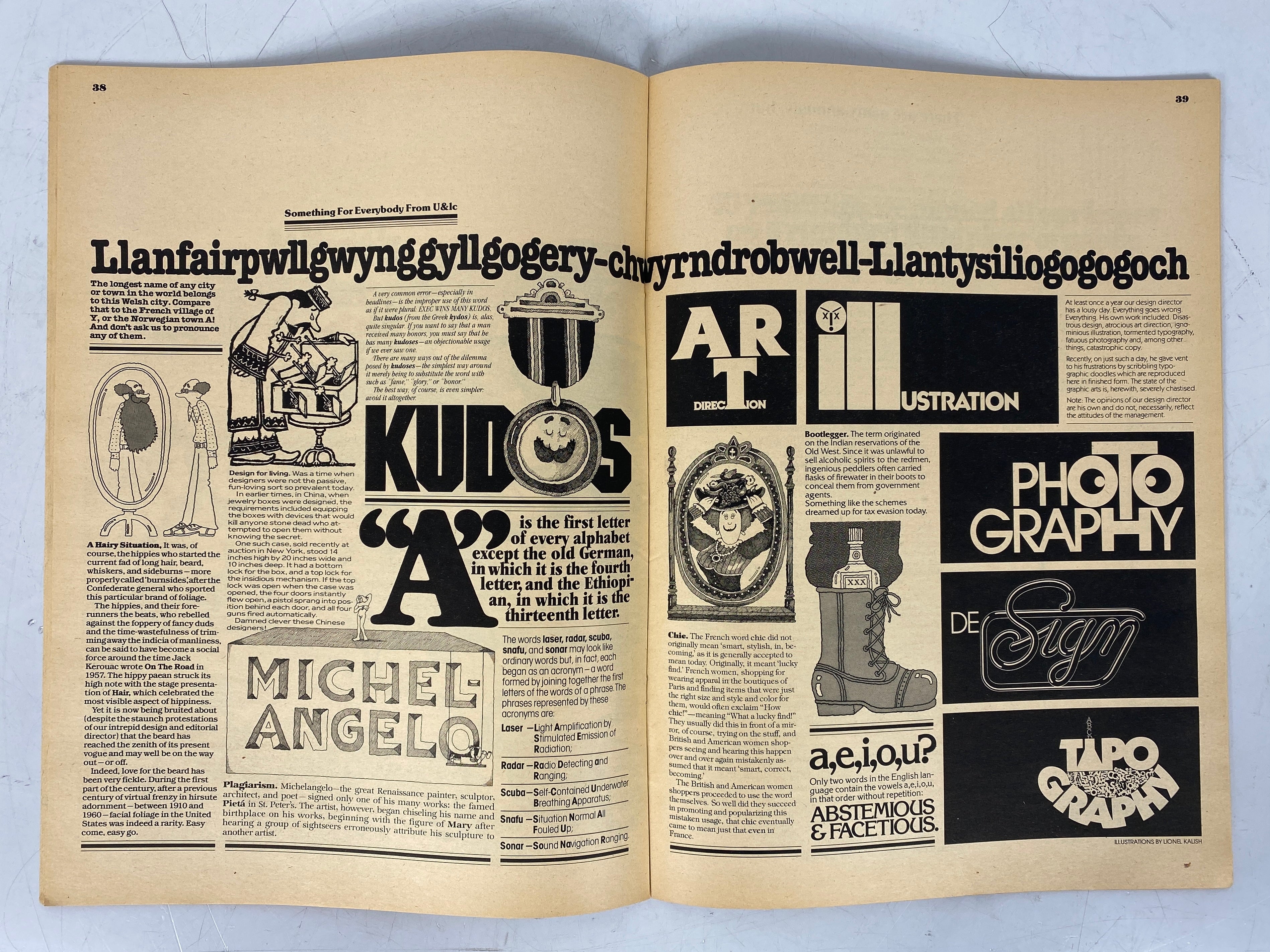 Lot of 4 Upper and Lower Case Magazine (1977) Complete