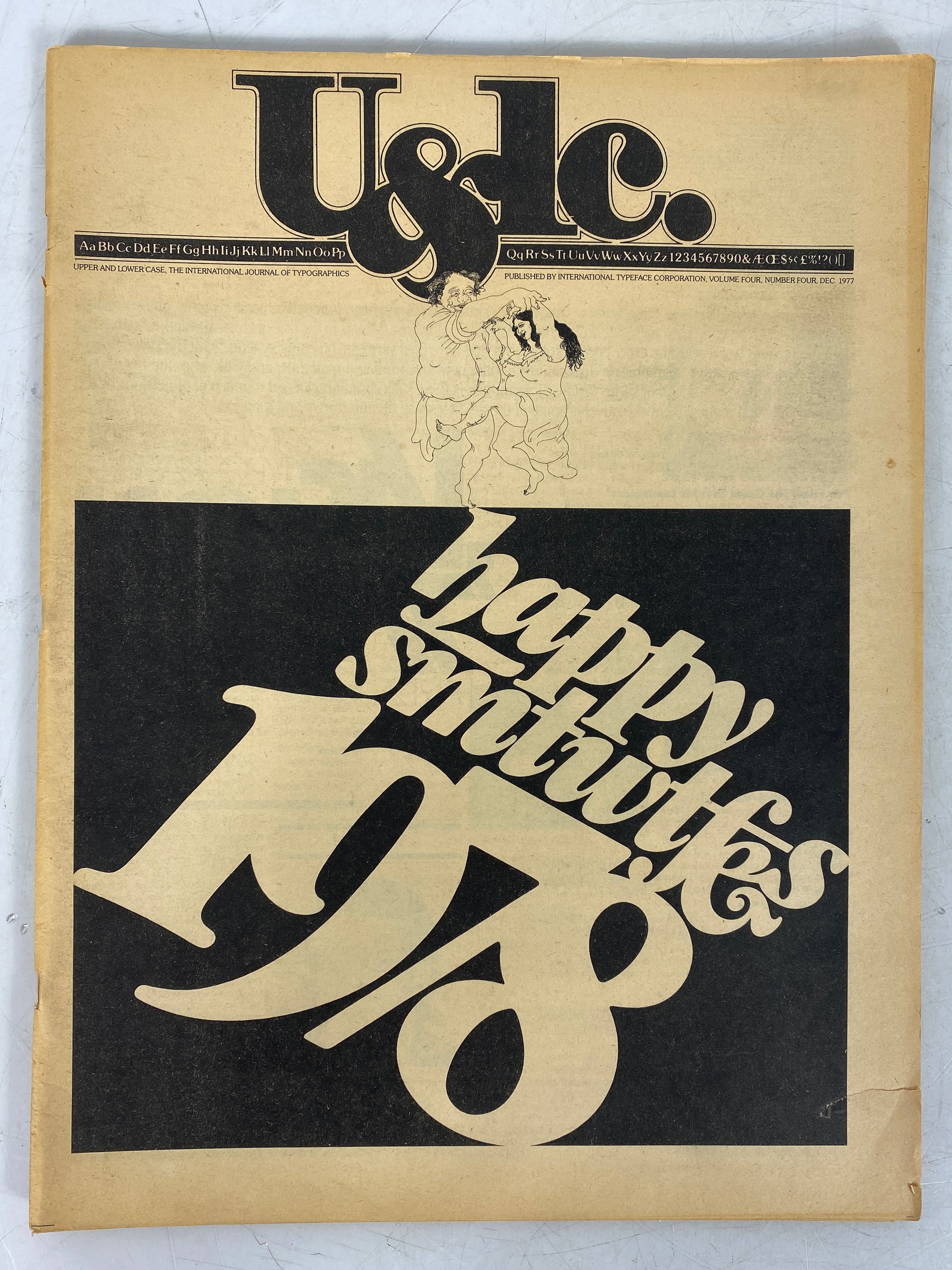Lot of 4 Upper and Lower Case Magazine (1977) Complete