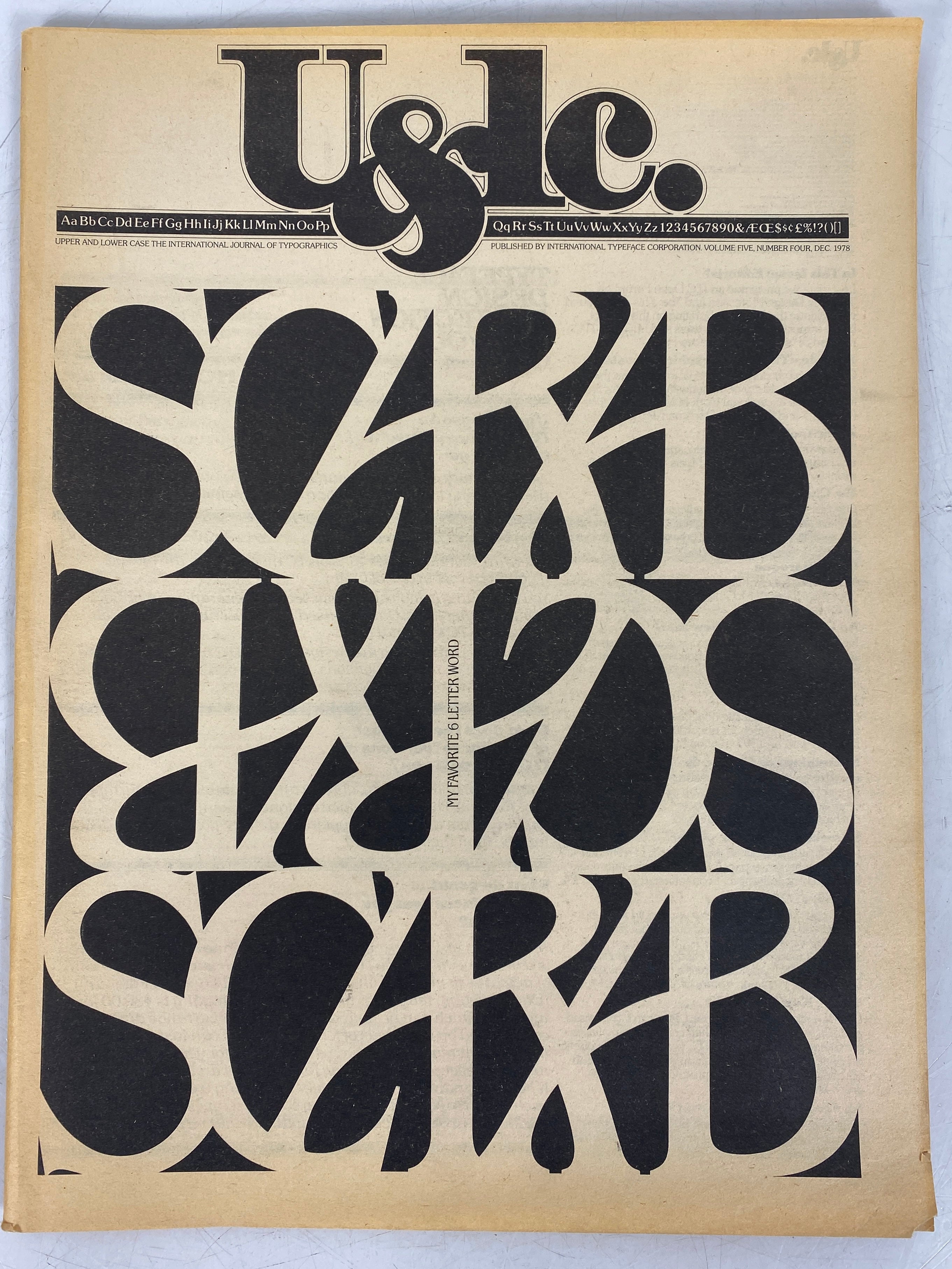 Lot of 4 Upper and Lower Case Magazine (1978) Complete