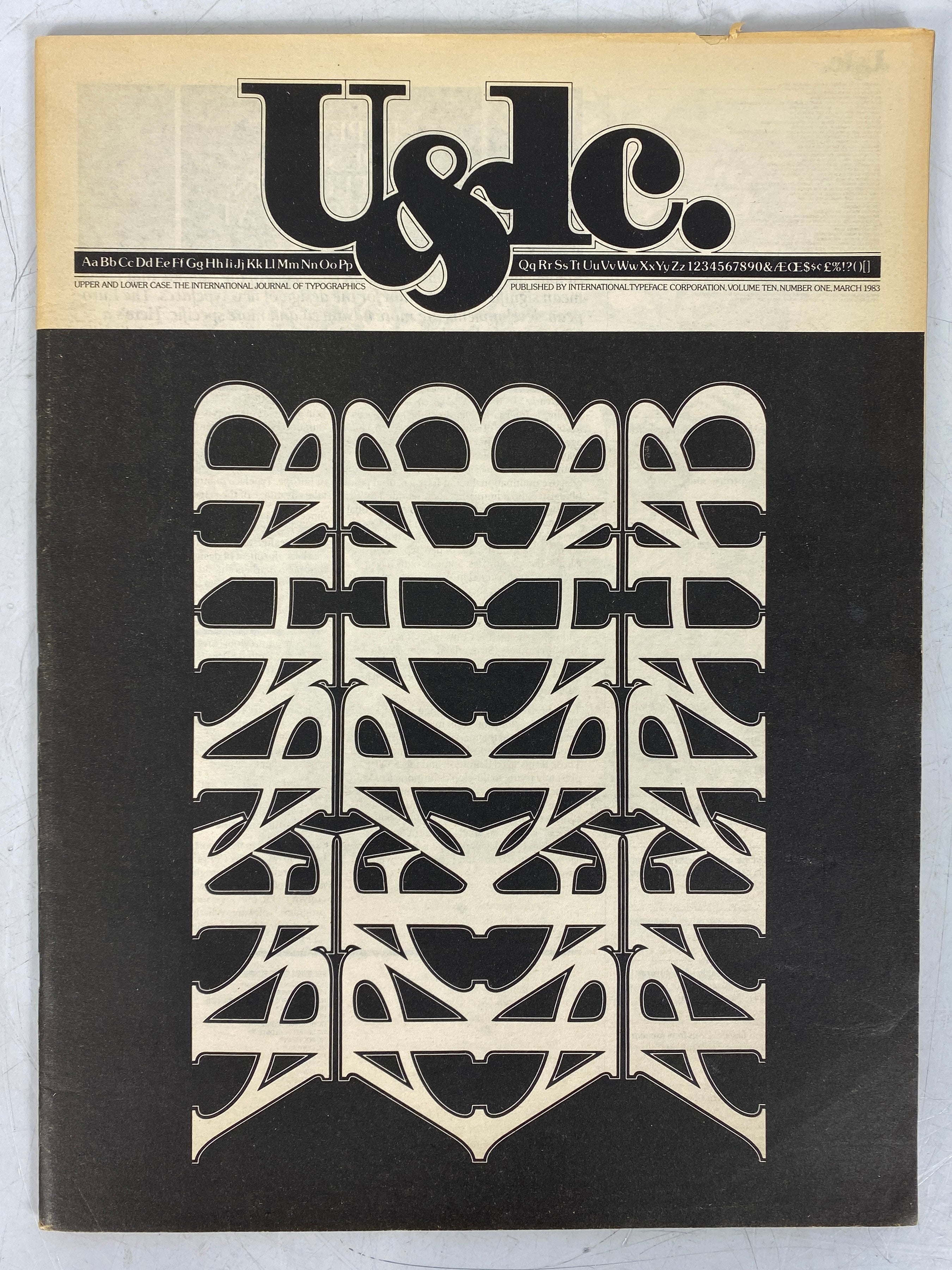 Lot of 4 Upper and Lower Case Magazine (1983) Complete