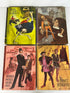Lot of 4 Vintage Educator Classic Library Hardcover Book 1968-69