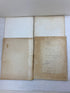 Lot of 4 Vintage MSU Michigan State Commencement Programs 1960-1969