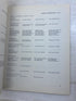 Lot of 4 Vintage MSU Michigan State Commencement Programs 1960-1969