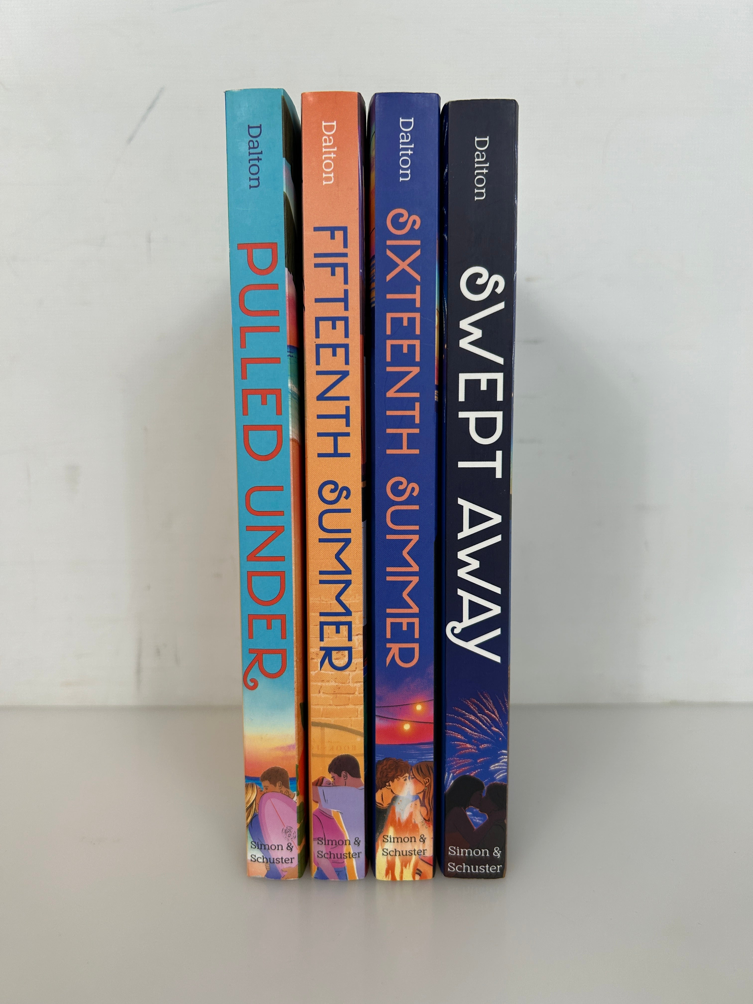 Lot of 4 YA by Michelle Dalton 15th/16th Summer, Swept Away & Pulled Under SC
