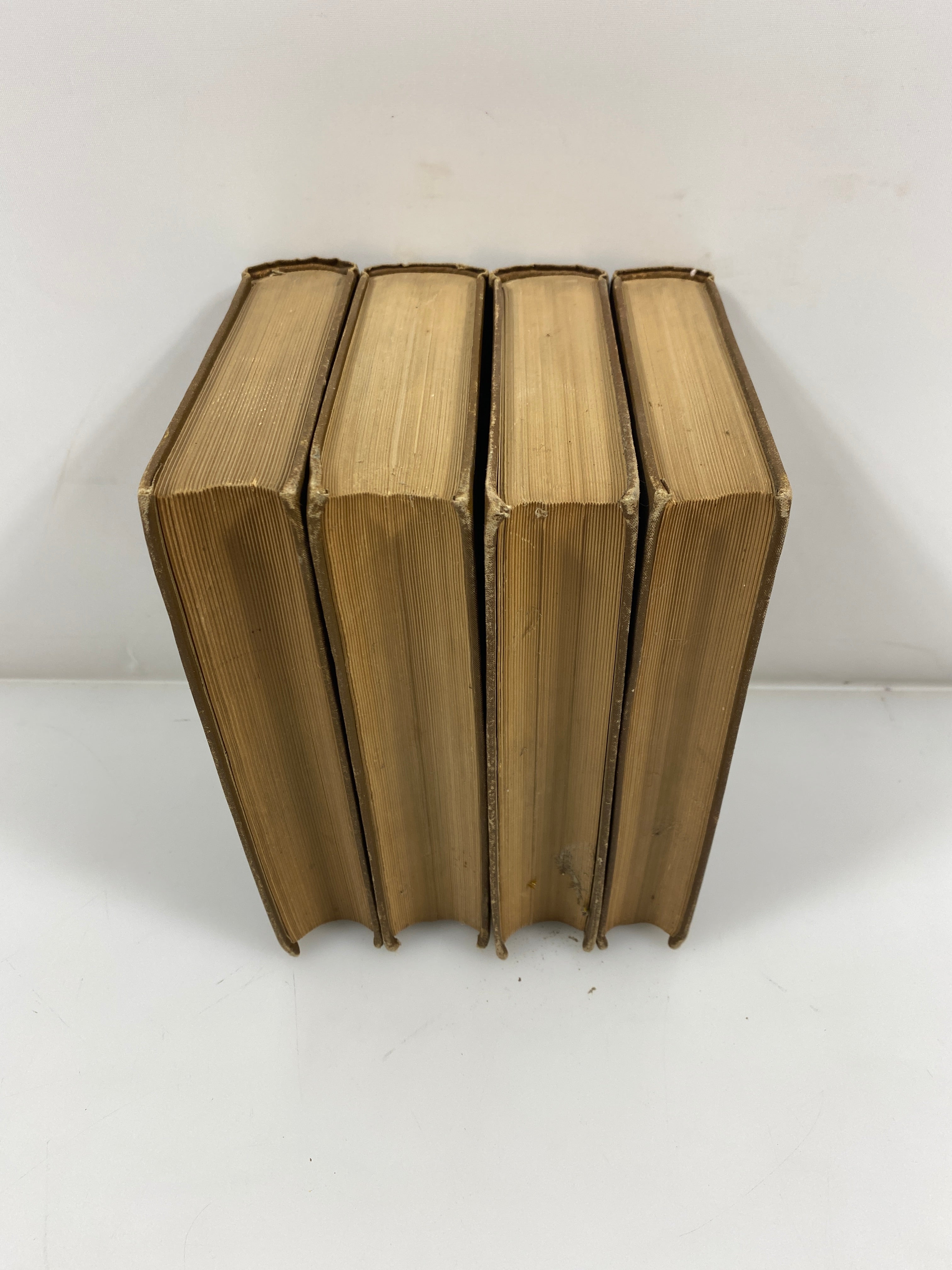 Lot of 4 Young Folks' History Werner Company 1895 HC