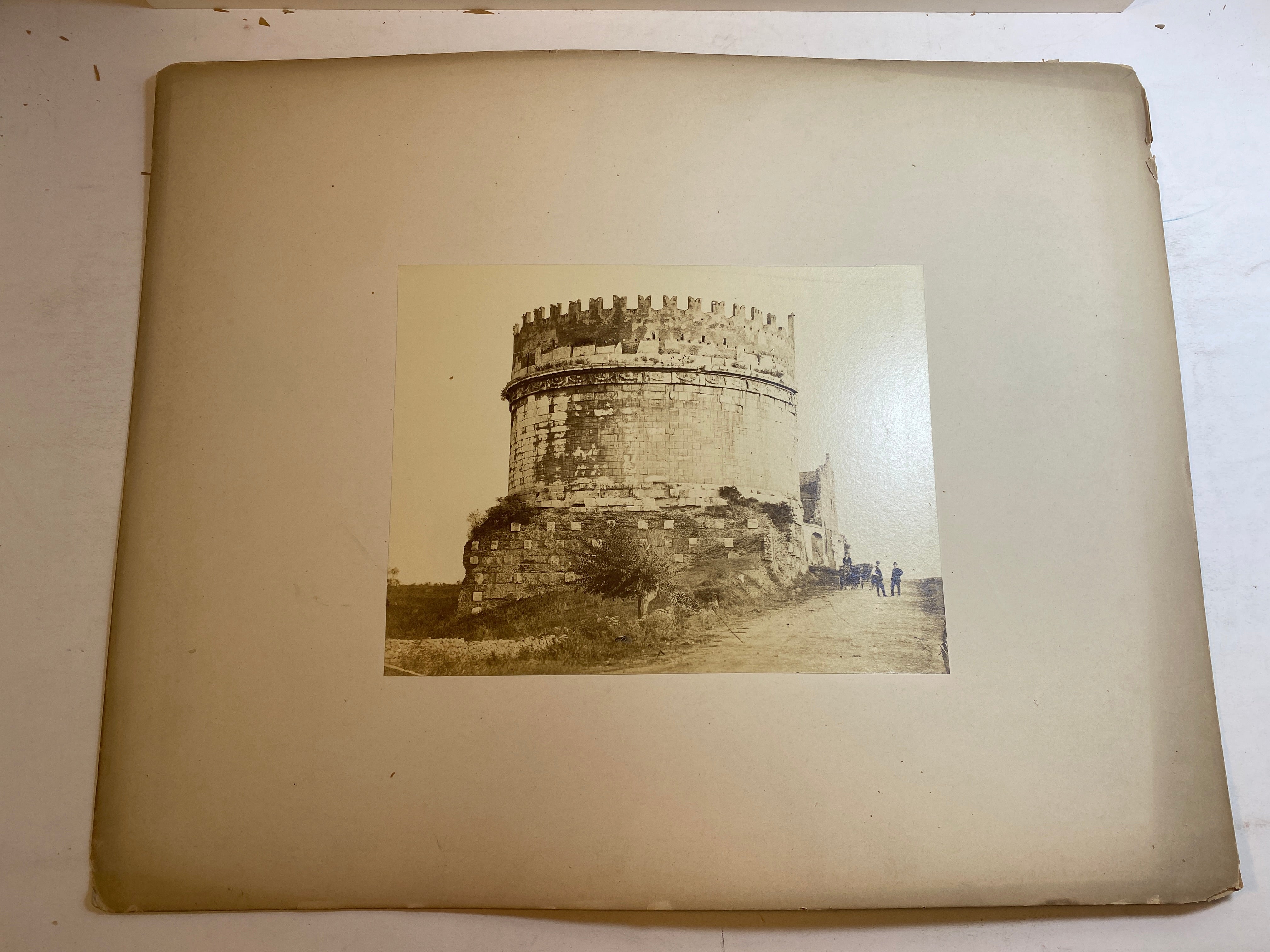 Lot of 40+ Matted Vintage Roman/Italian Architectural Pictures