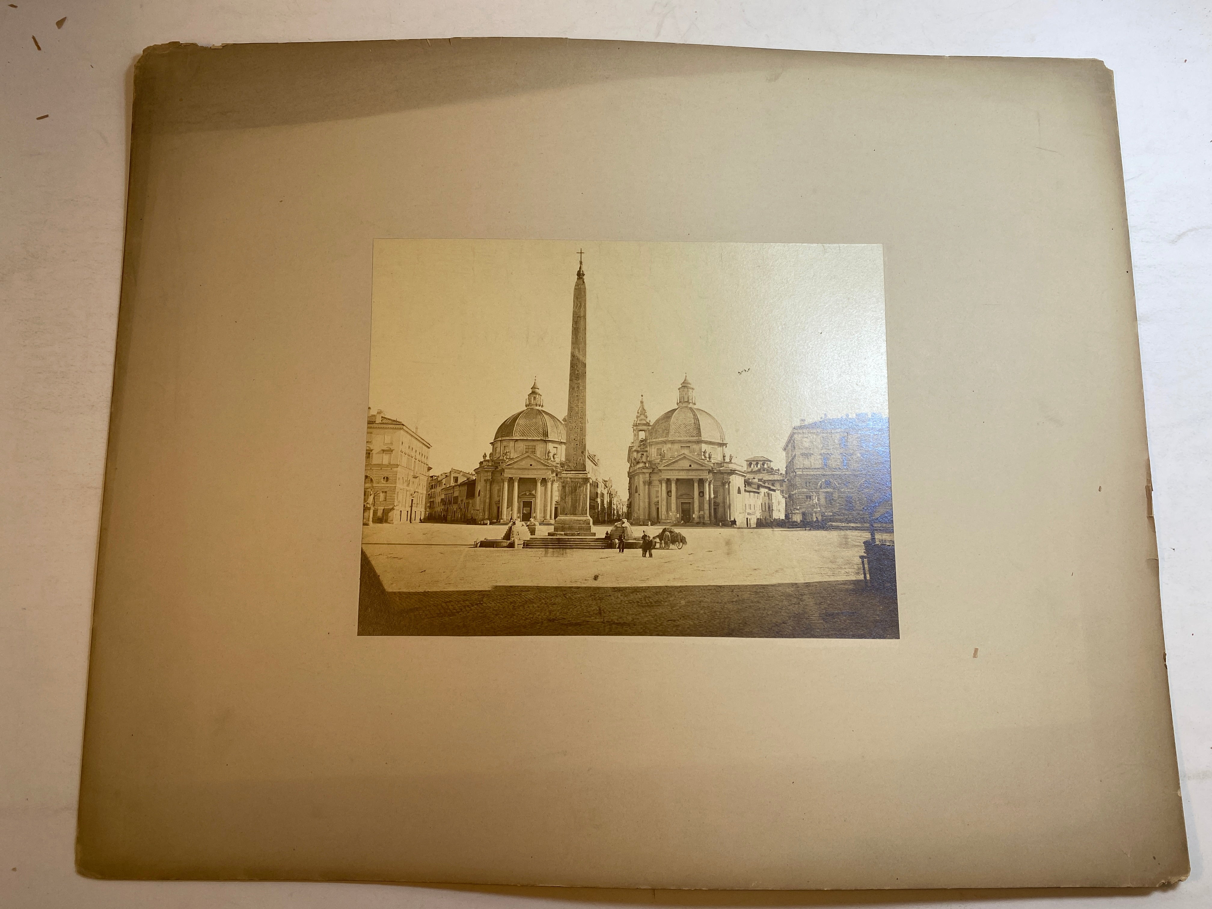 Lot of 40+ Matted Vintage Roman/Italian Architectural Pictures