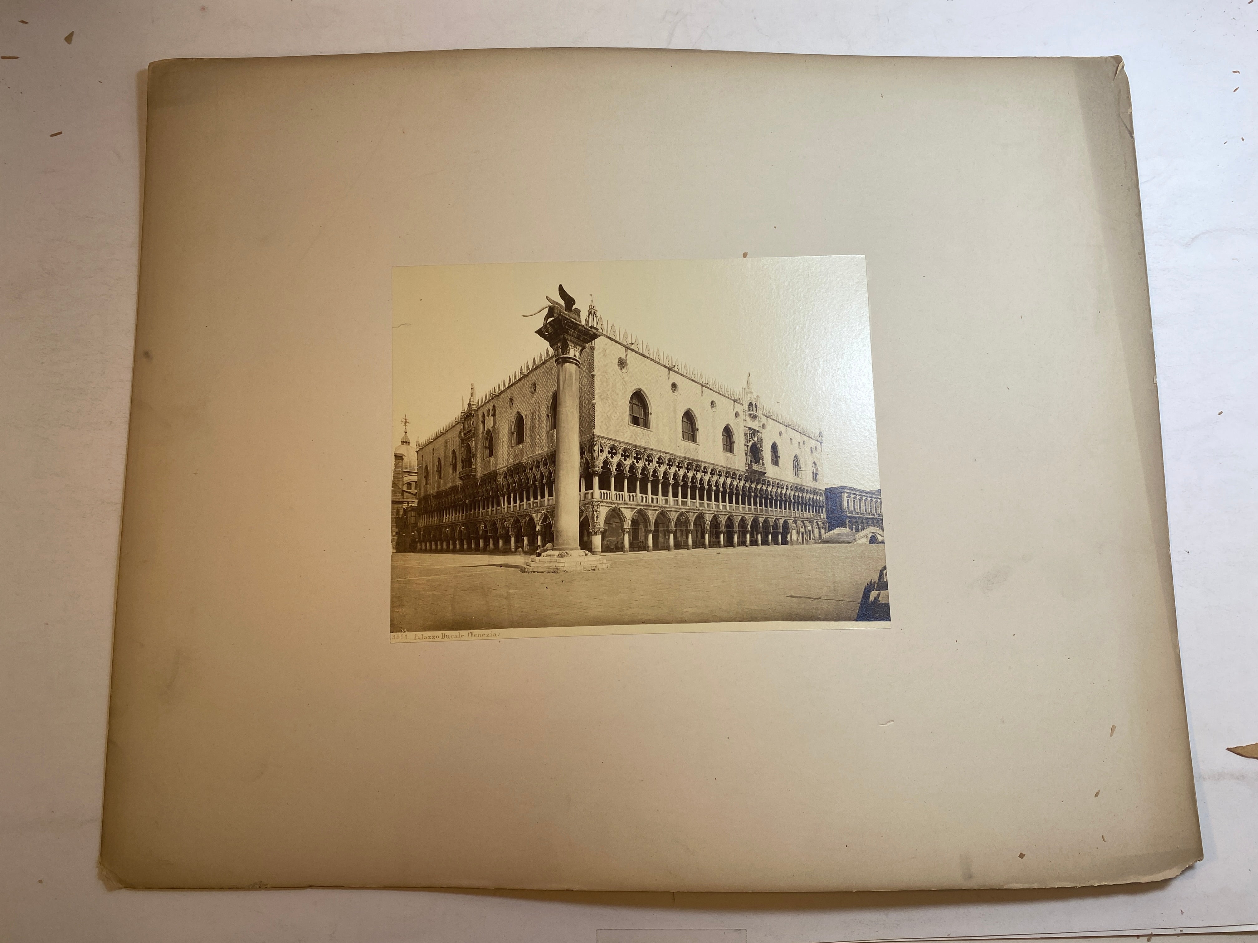 Lot of 40+ Matted Vintage Roman/Italian Architectural Pictures