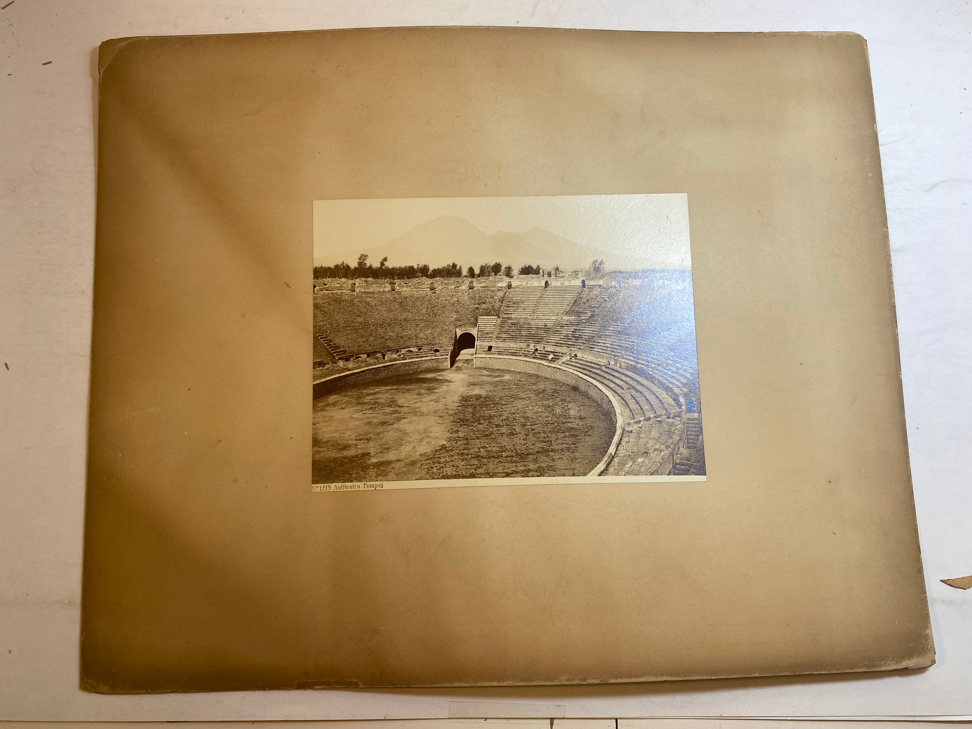 Lot of 40+ Matted Vintage Roman/Italian Architectural Pictures