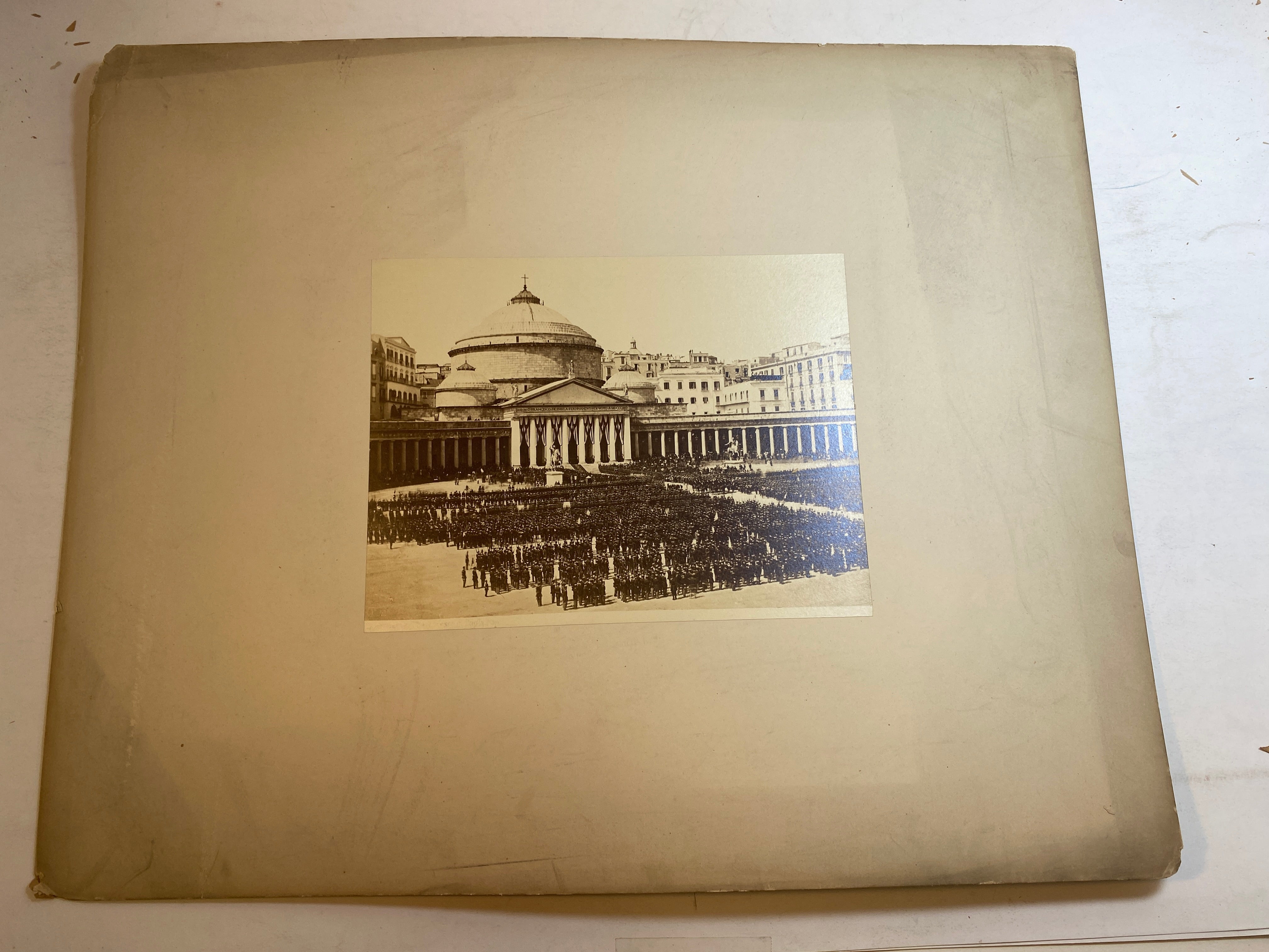 Lot of 40+ Matted Vintage Roman/Italian Architectural Pictures