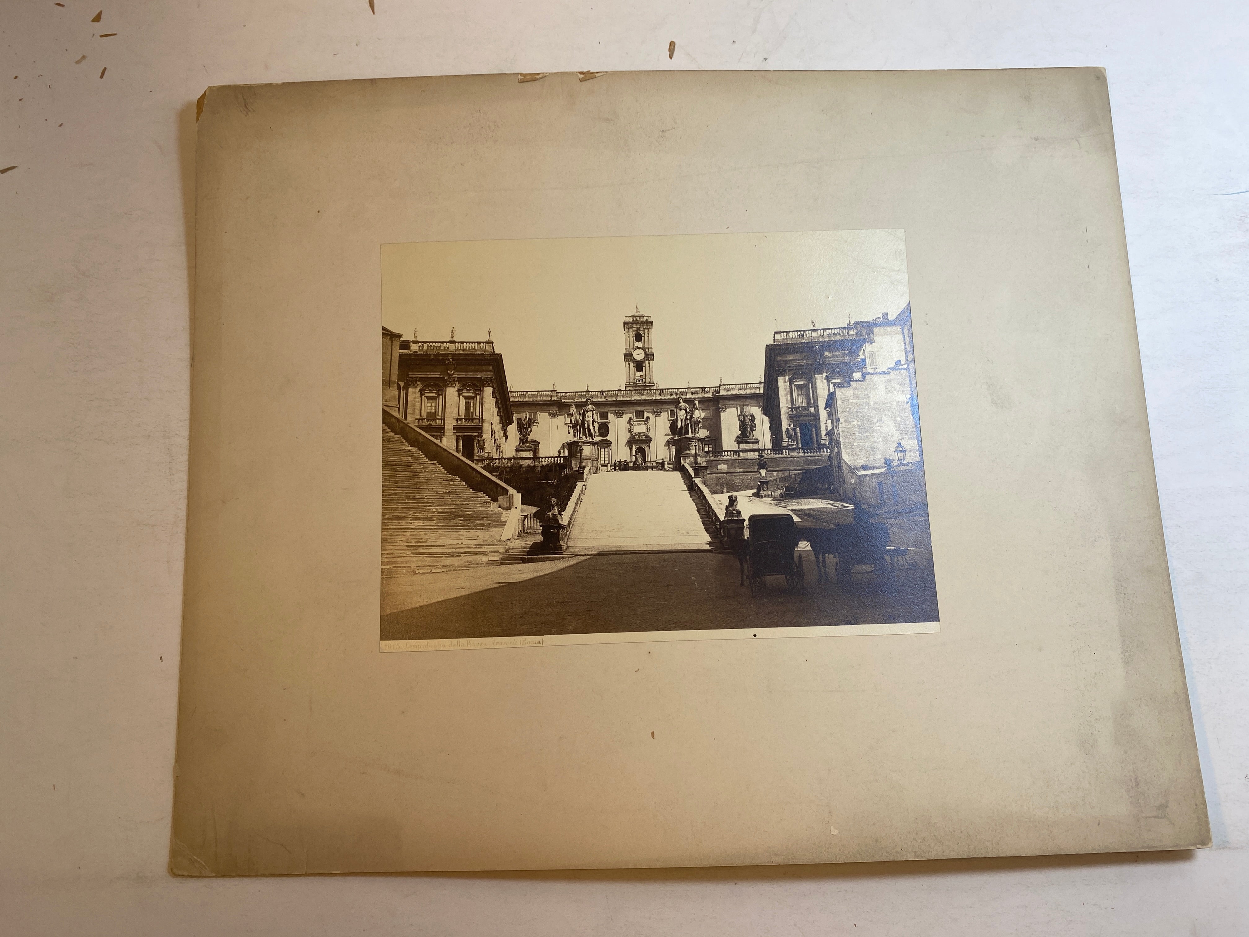 Lot of 40+ Matted Vintage Roman/Italian Architectural Pictures