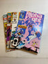 Lot of 5 Alpha Flight Marvel Comics 1986-1993