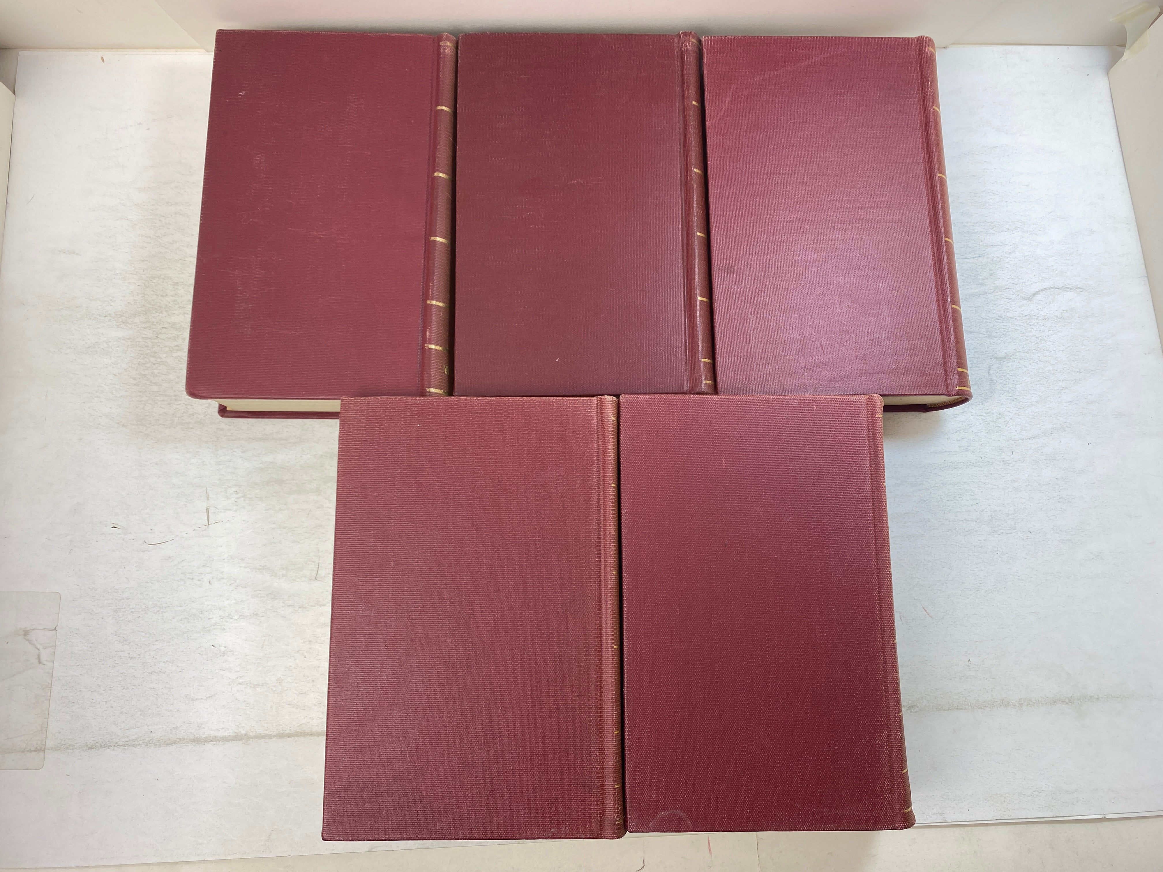 Lot of 5 City of Lansing Proceedings of City Council 1950-1962