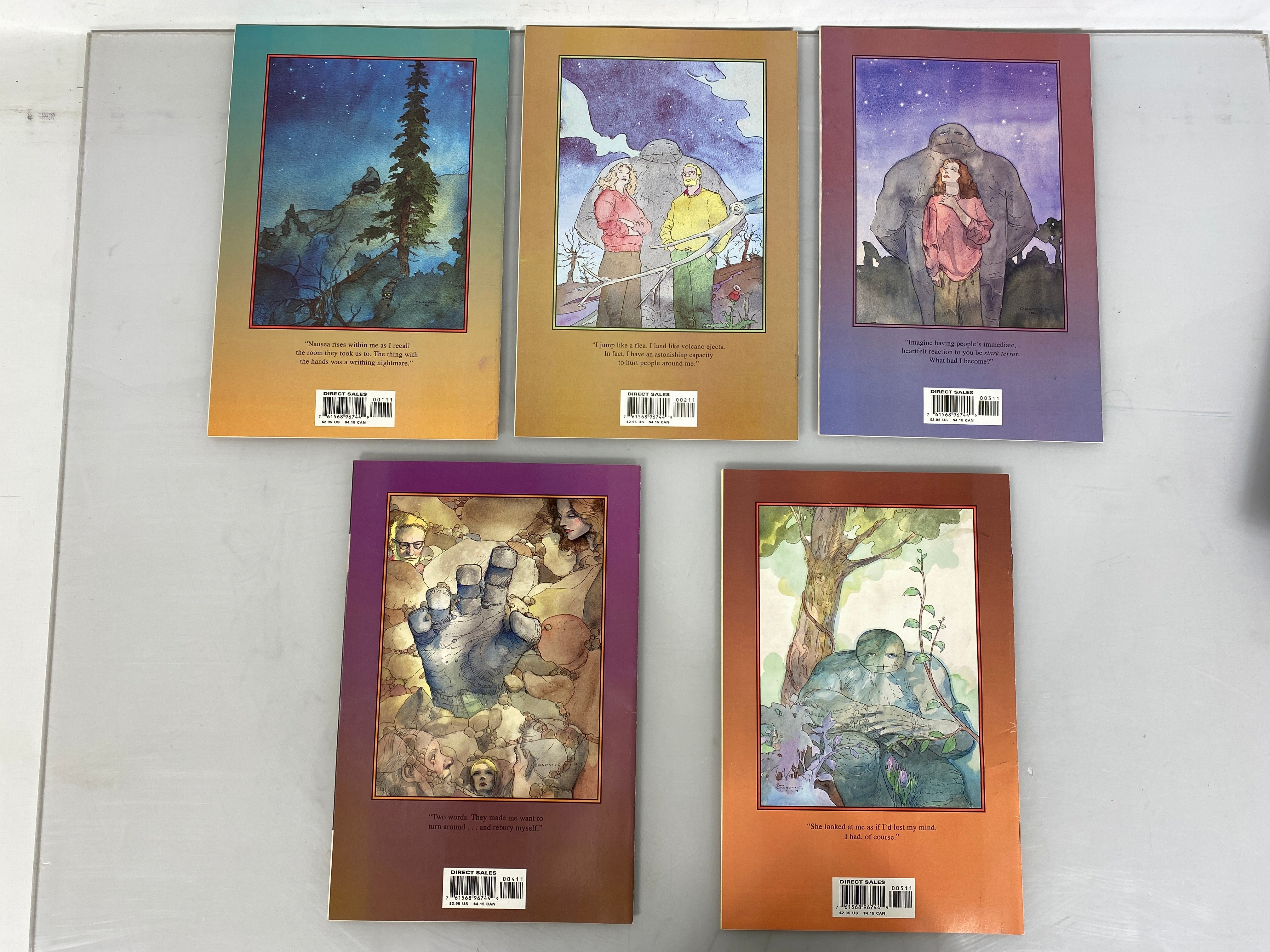 Lot of 5 Concrete Strange Armor Dark Horse Comic 1997