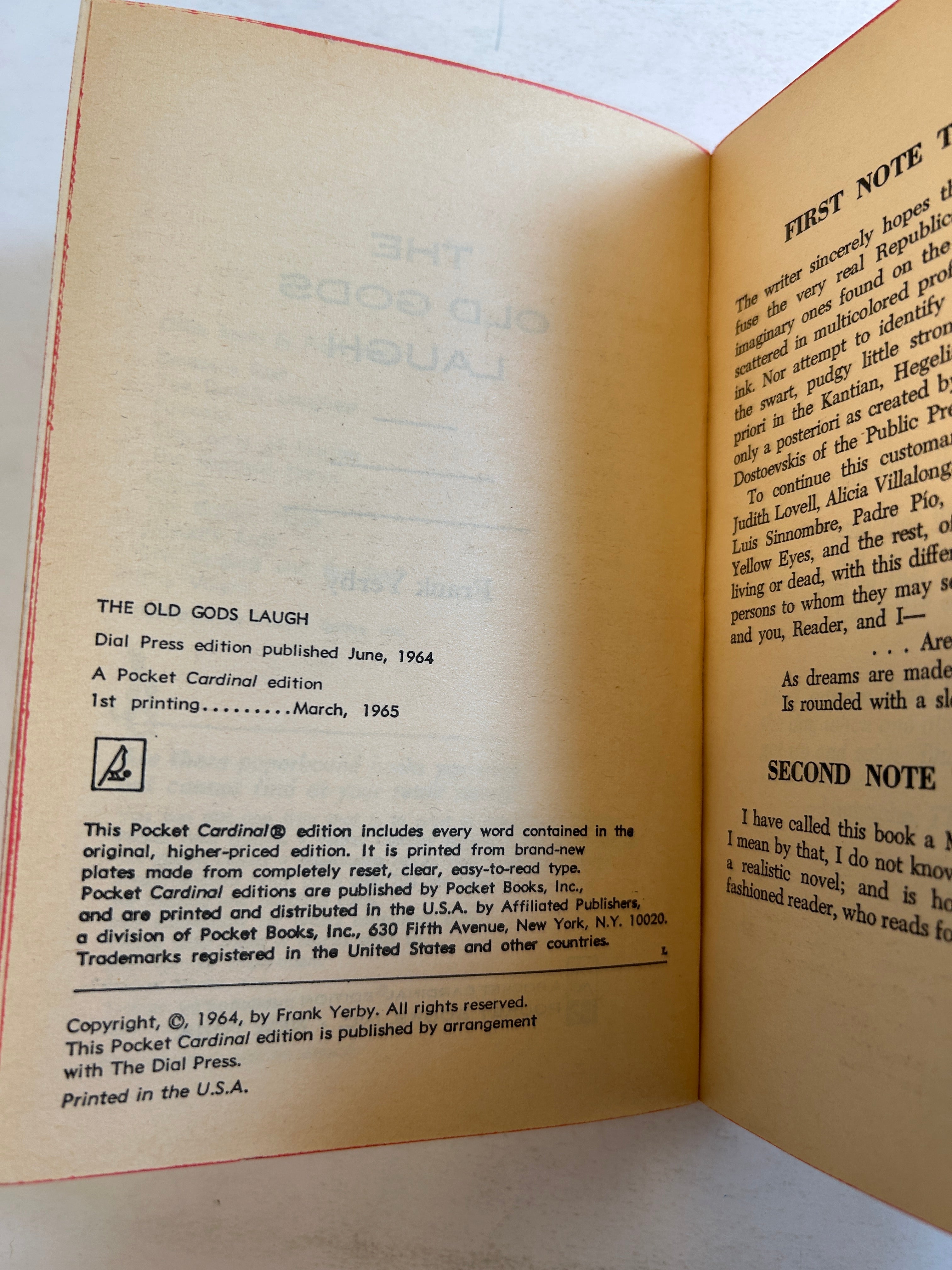 Lot of 5 Frank Yerby Novels 1959-1965 SC