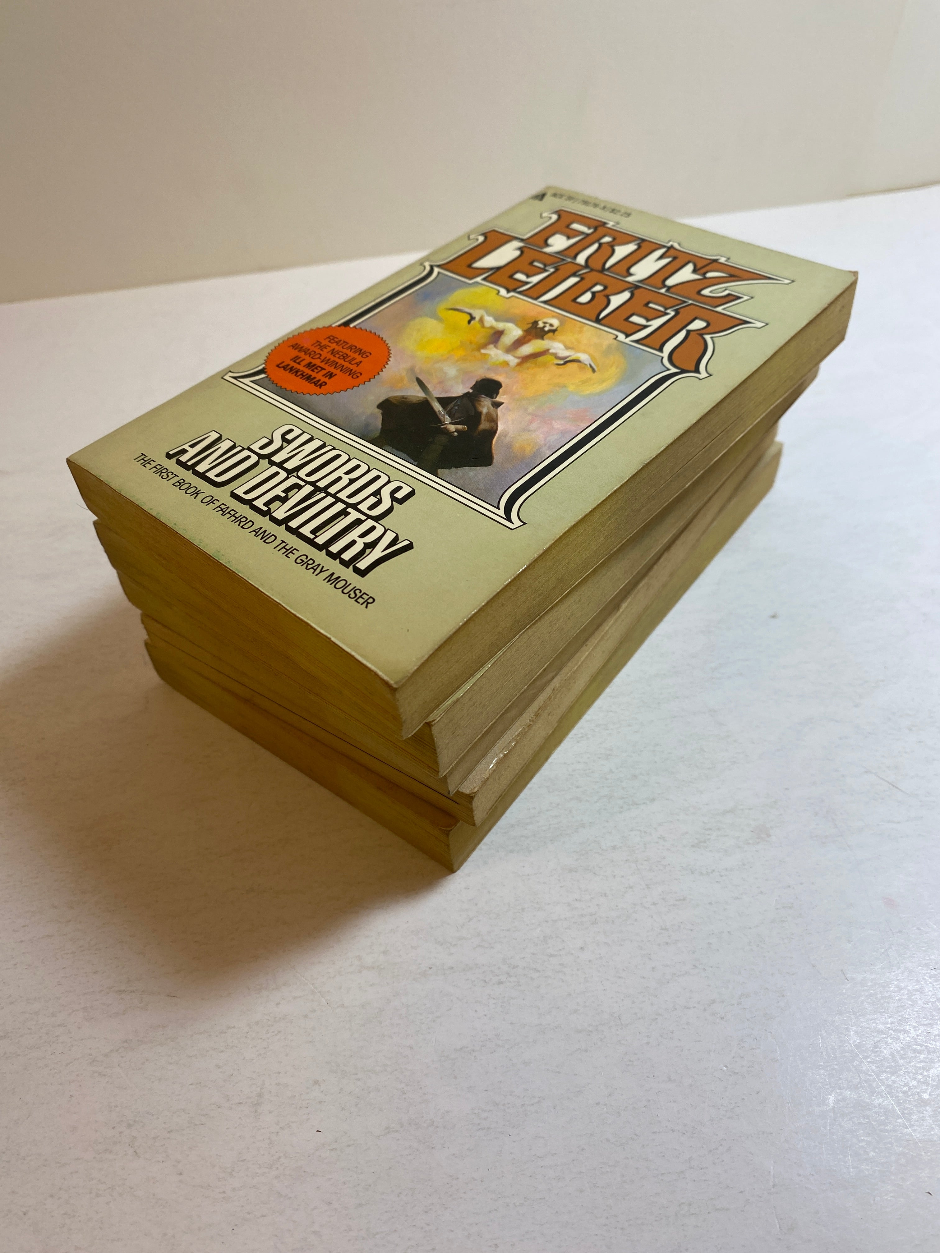 Lot of 5 Fritz Leiber Fafhrd Series 1970-1981