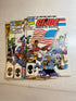 Lot of 5 GI Joe Order of Battle/Yearbook Marvel Comics 1986-1987