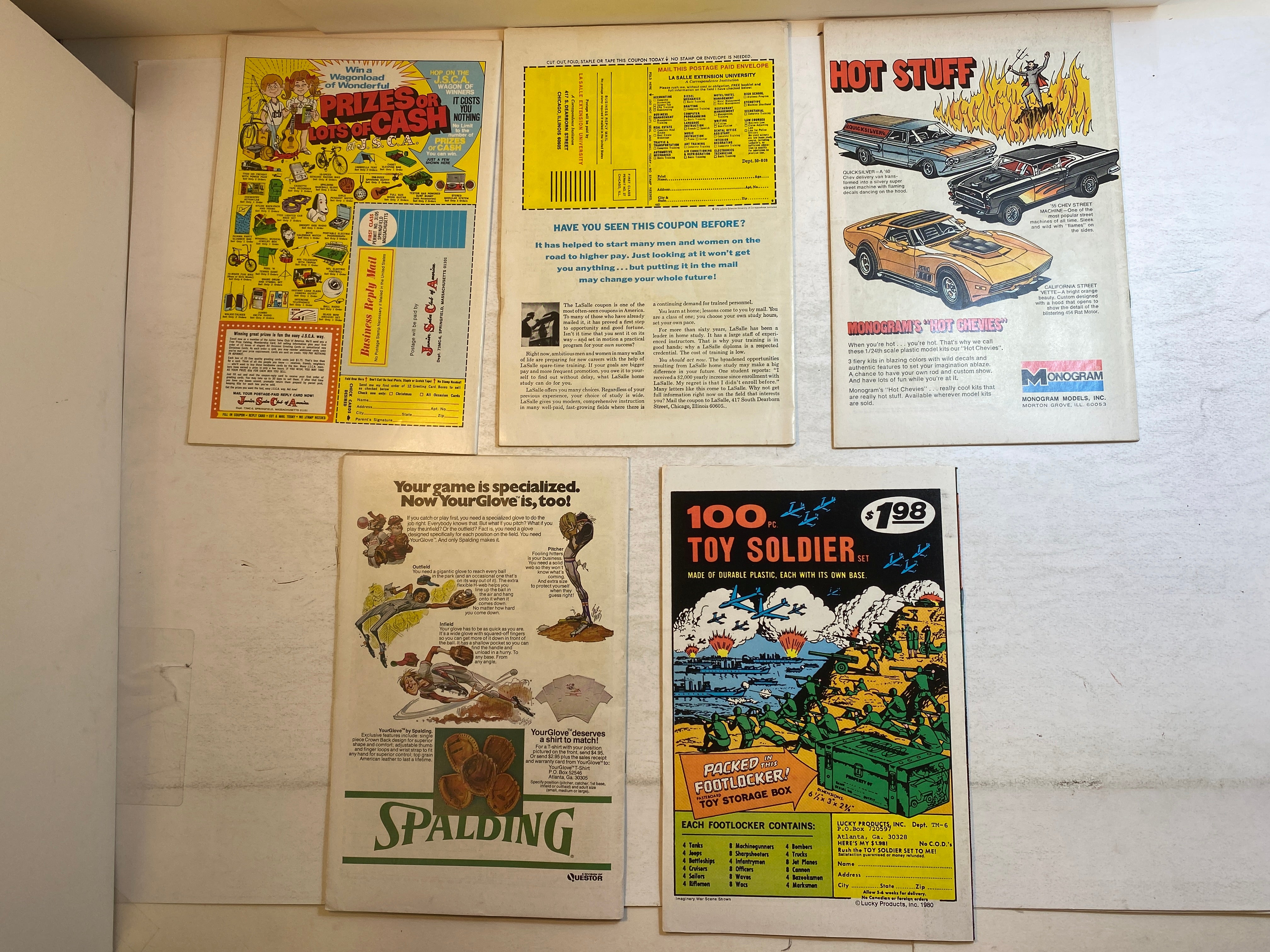 Lot of 5 Marvel's Greatest Comics Fantastic Four 1973-1980