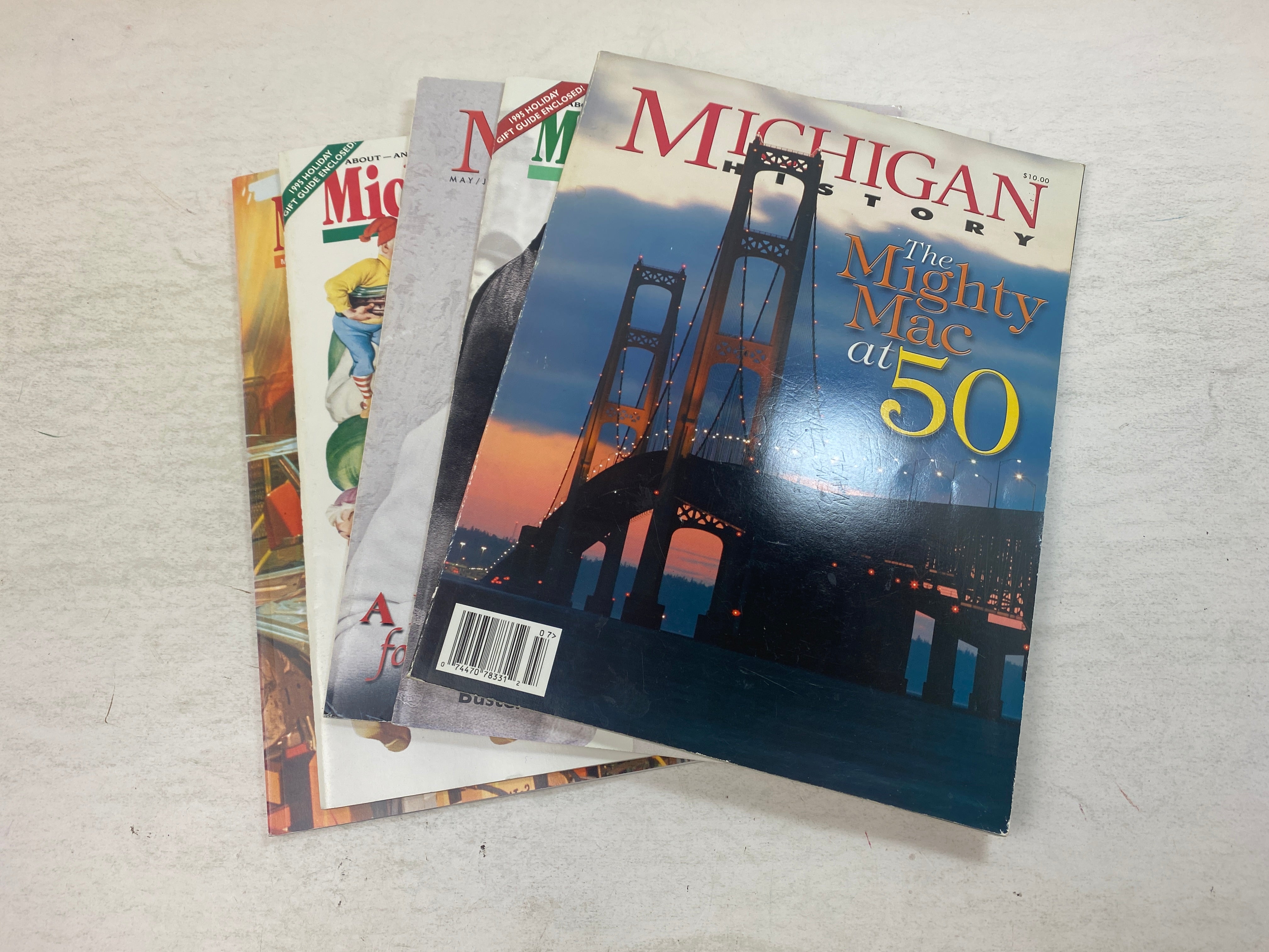Lot of 5 Michigan History Magazines 1995-2007