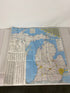 Lot of 5 Michigan/Lansing Maps & Pamphlets Rand McNally/Universal Map