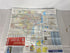 Lot of 5 Michigan/Lansing Maps & Pamphlets Rand McNally/Universal Map