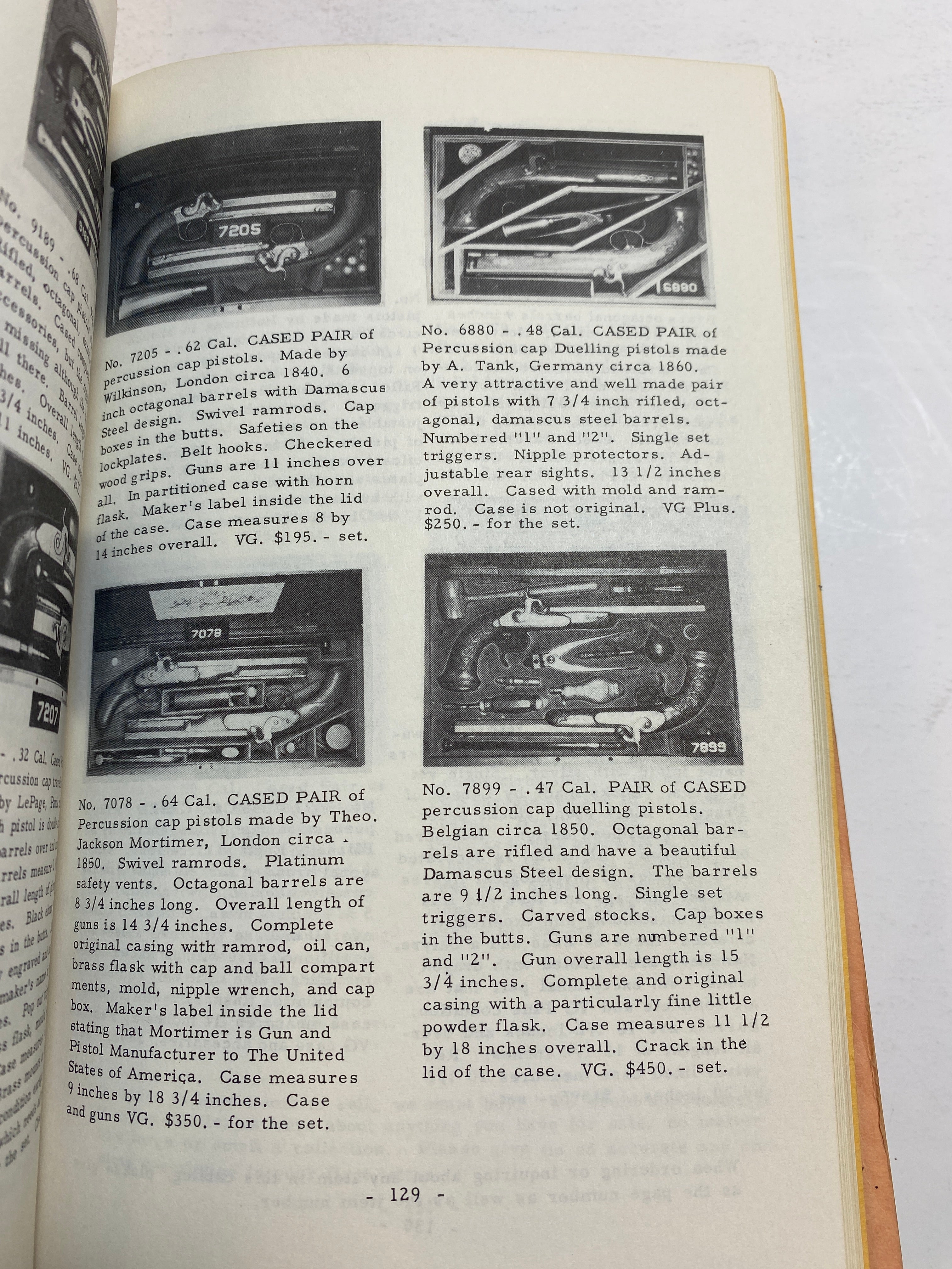 Lot of 5 Museum of Historical Arms Catalogs 1956-1964