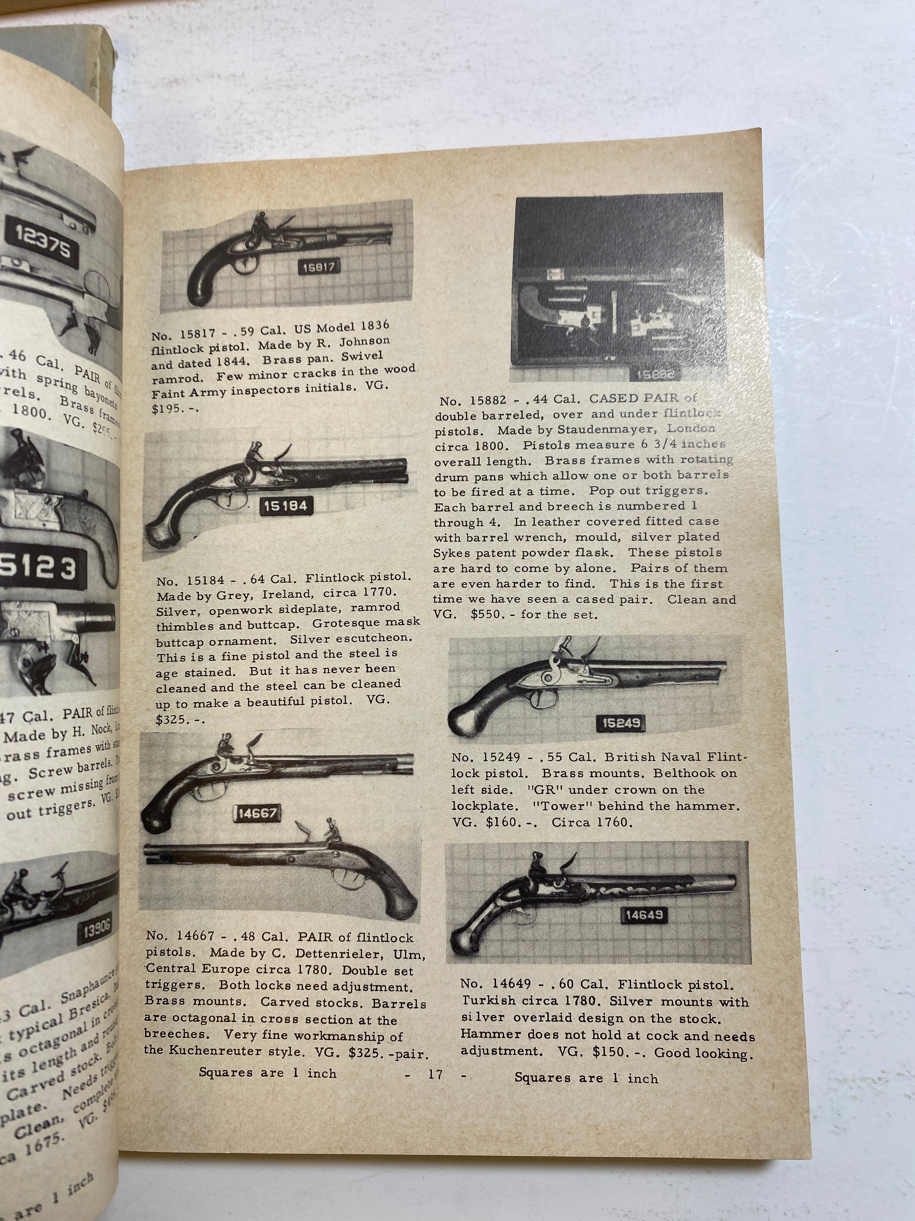 Lot of 5 Museum of Historical Arms Catalogs 1956-1964