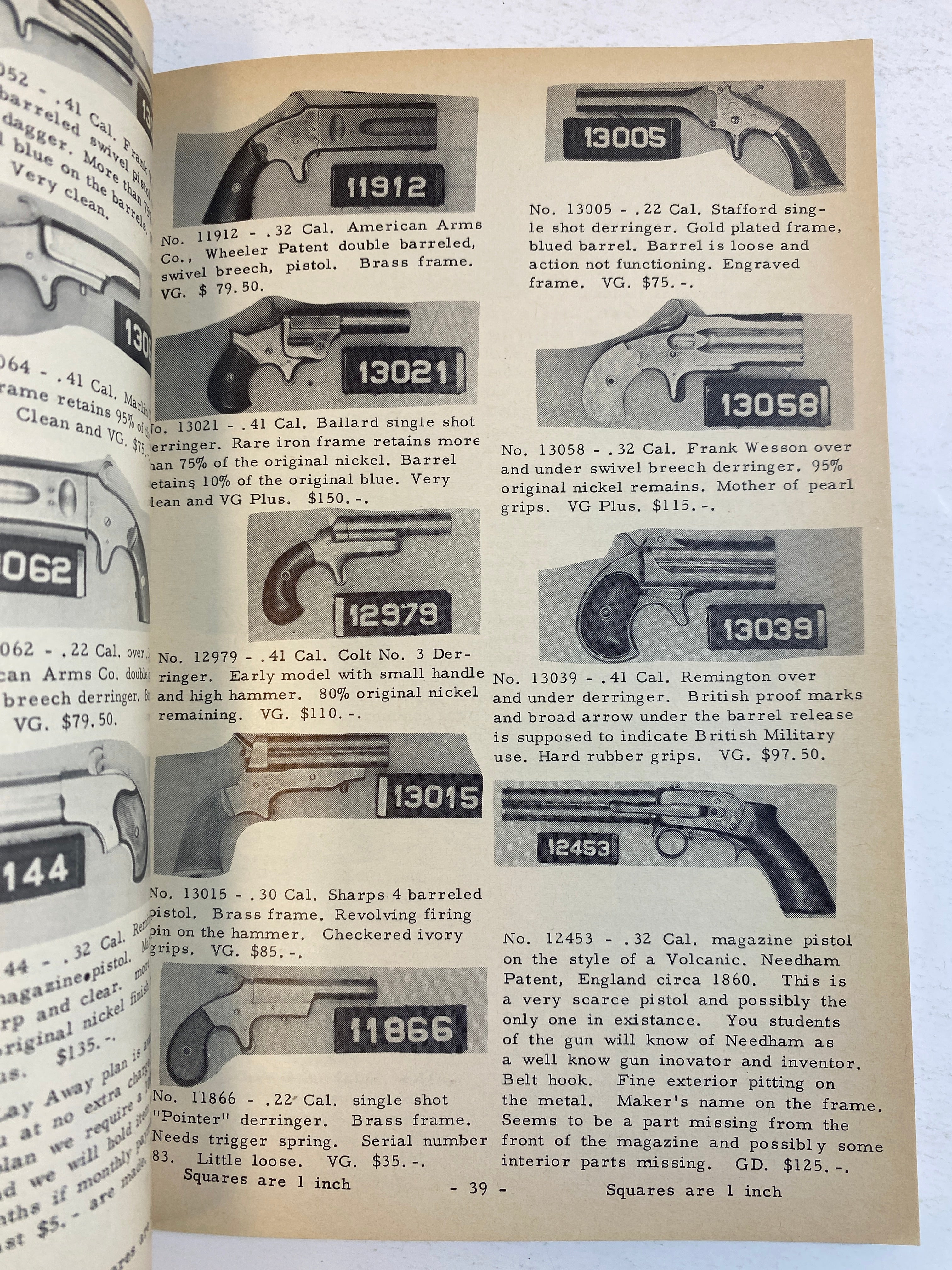 Lot of 5 Museum of Historical Arms Catalogs 1956-1964