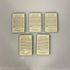 Lot of 5 Philograph Publications 3 of a Kind Strip Books