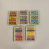 Lot of 5 Philograph Publications 3 of a Kind Strip Books