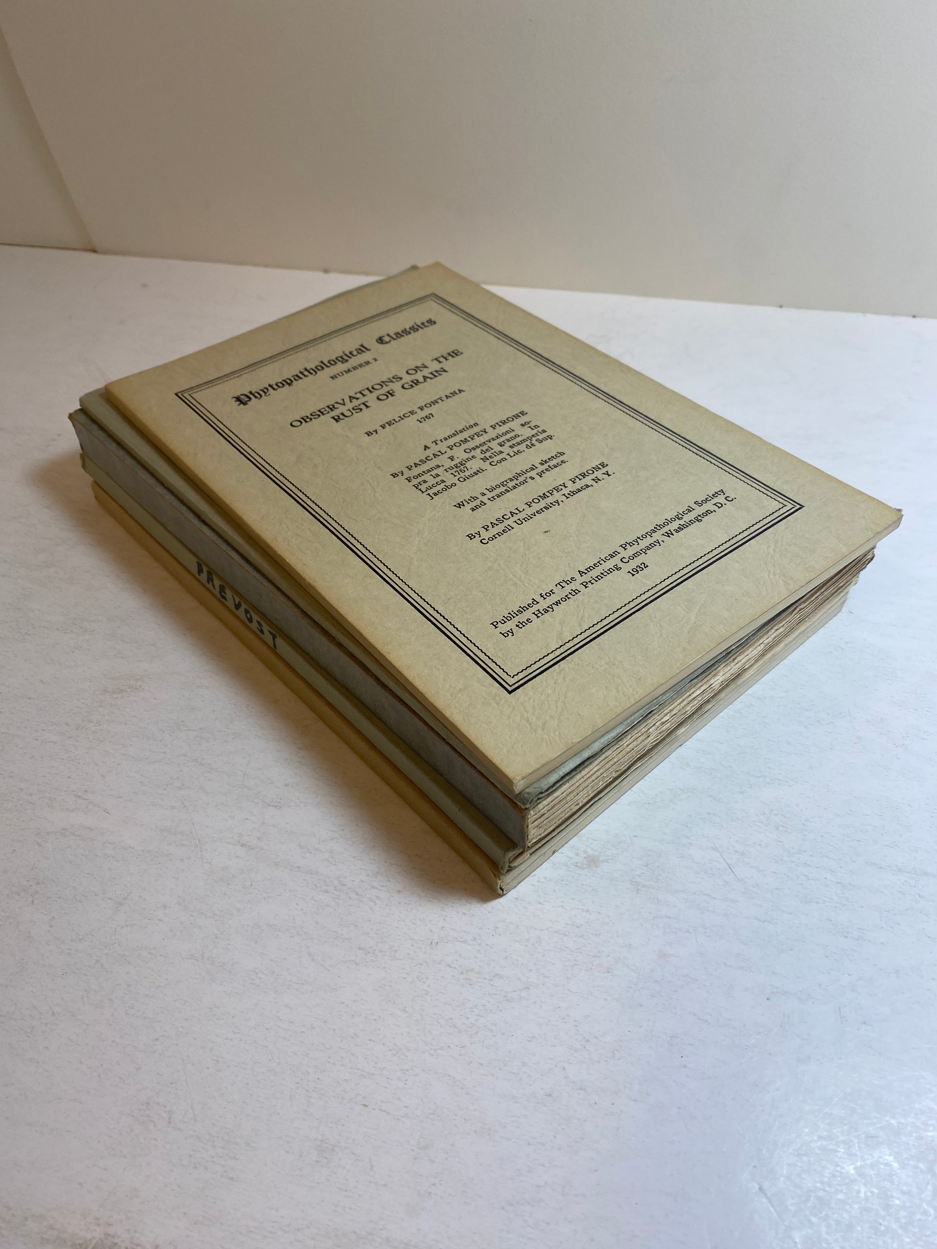 Lot of 5 Phytopatholigical Classics 1932-1948