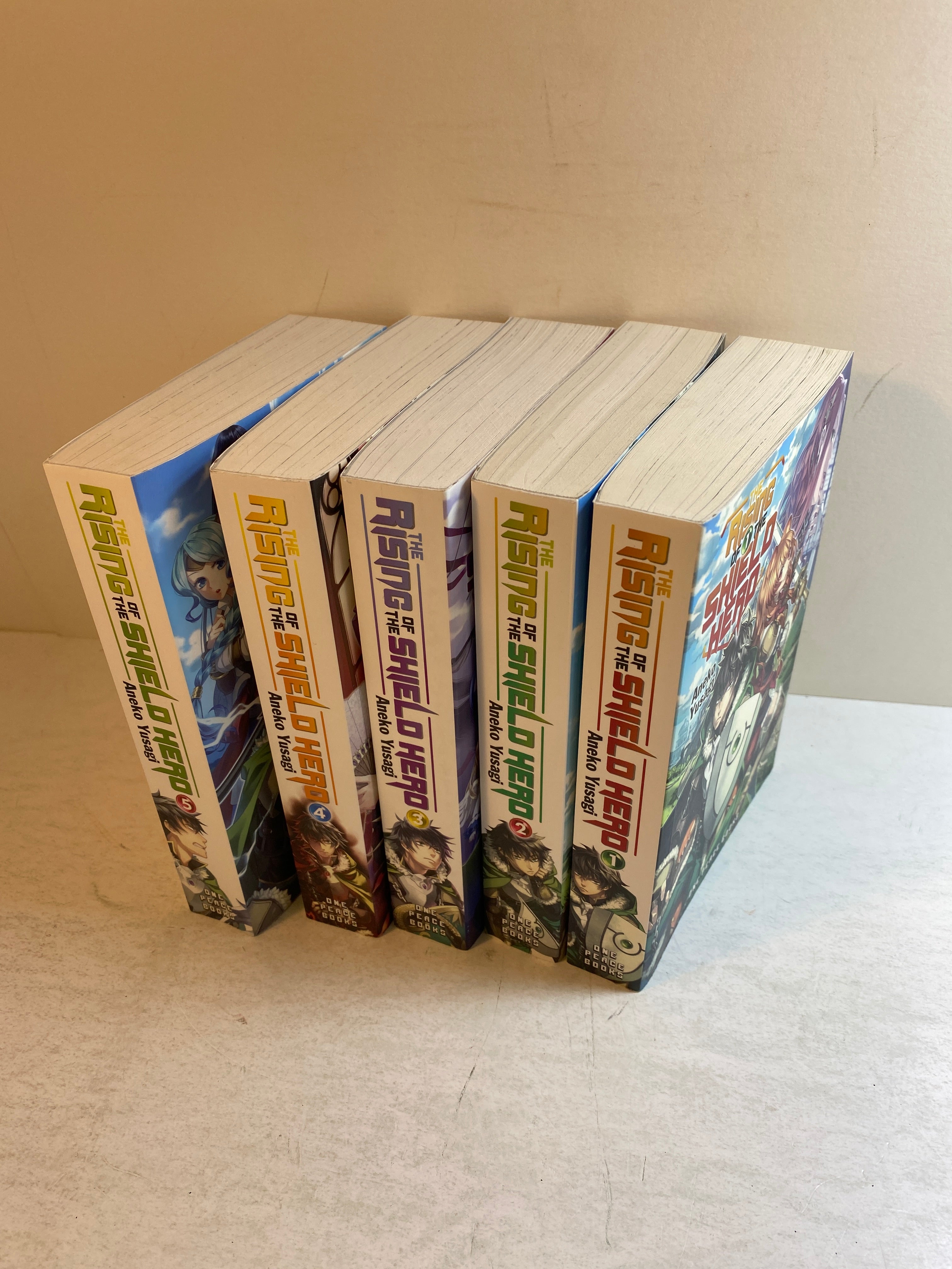 Lot of 5 Rising of the Shield Hero Manga 1-5 2014-2015