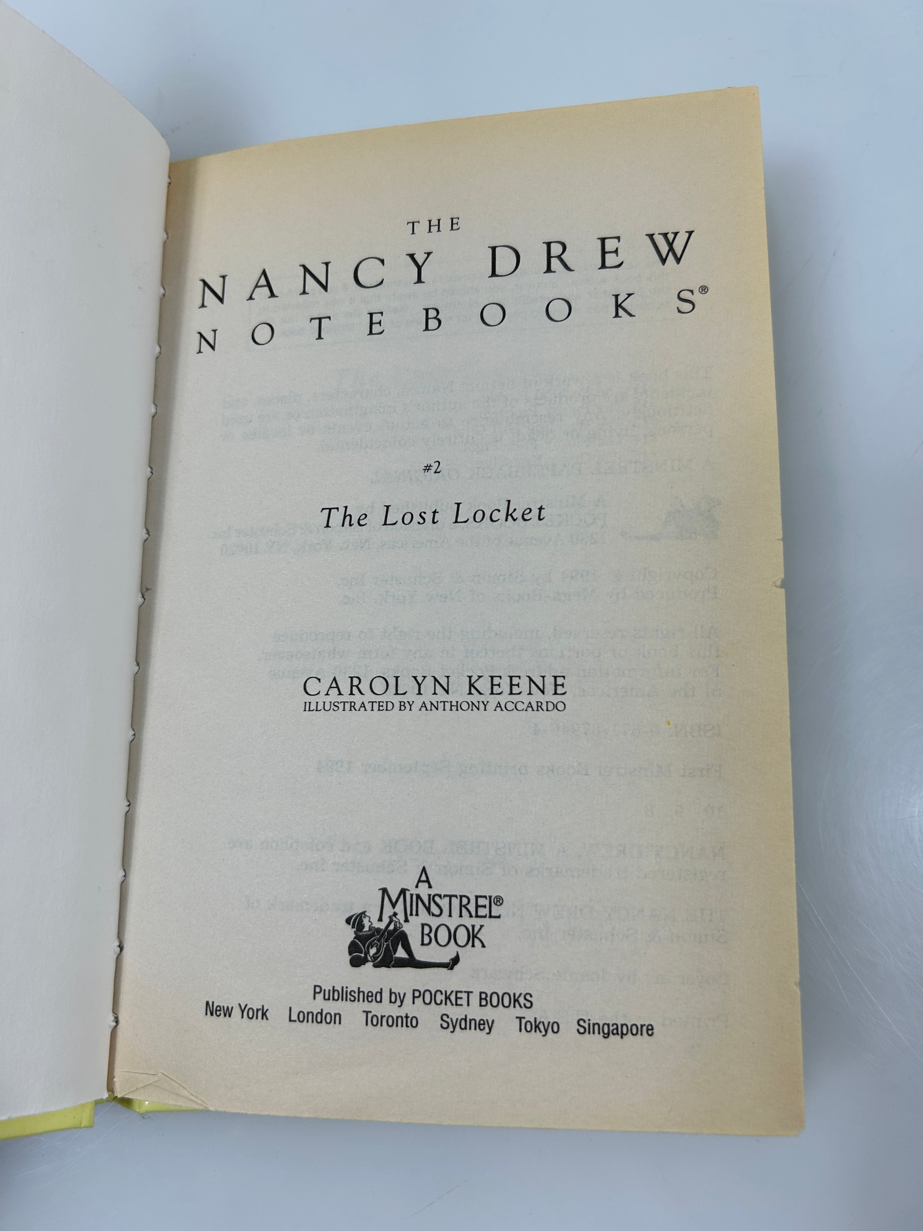 Lot Of 5 The Nancy Drew Notebooks Ex-Library Hardcovers