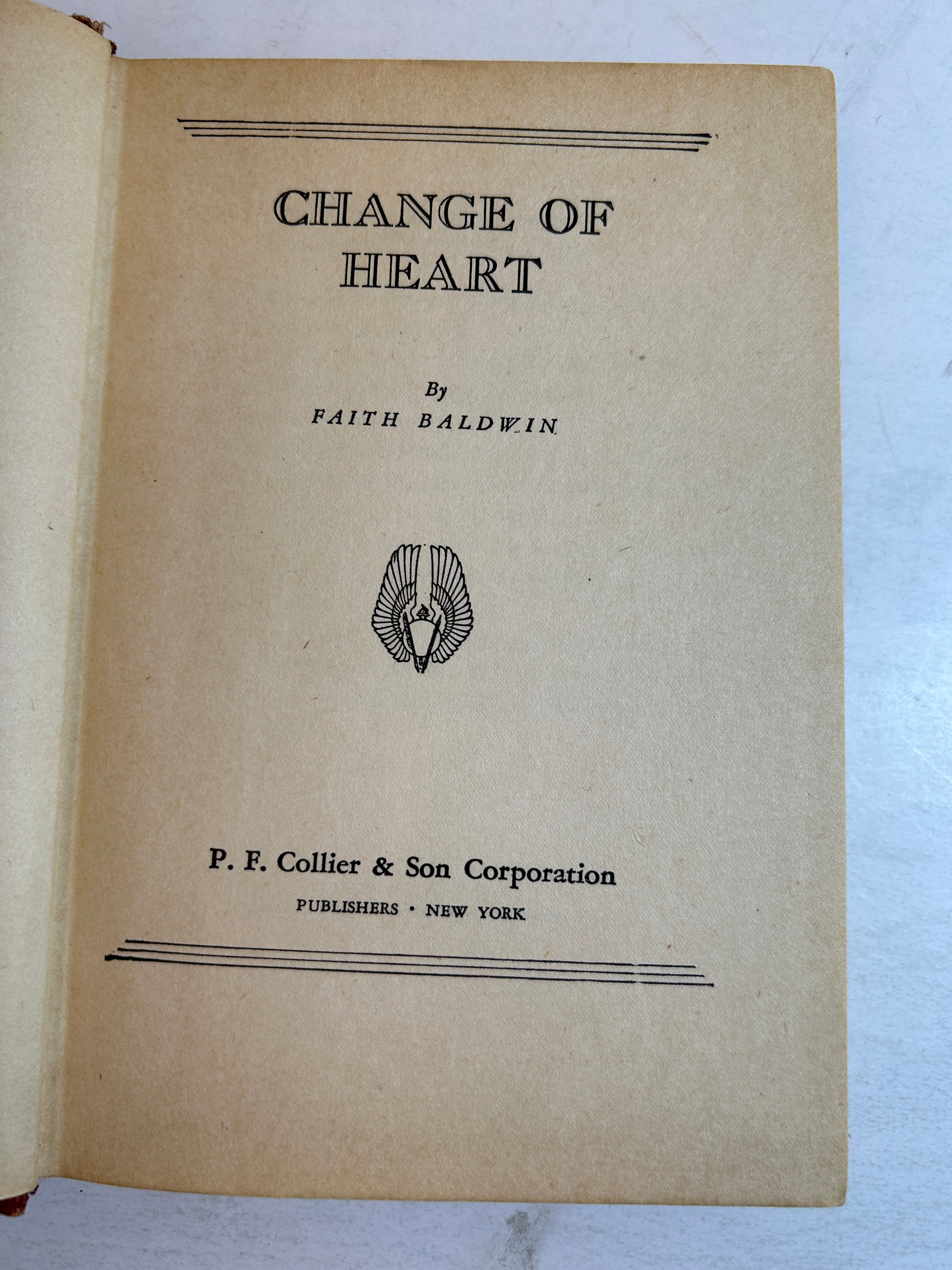 Lot of 5 Vintage Faith Baldwin incl Arizona Star/Change of Heart 1940s HC