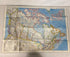 Lot of 5 Vintage Nat Geo Canada Maps: Close-Up Canada/Canada AK & Greenland