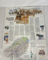 Lot of 5 Vintage Nat Geo Canada Maps: Close-Up Canada/Canada AK & Greenland