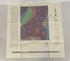 Lot of 5 Vintage North Carolina Geological Survey Wall Maps 1971-1992